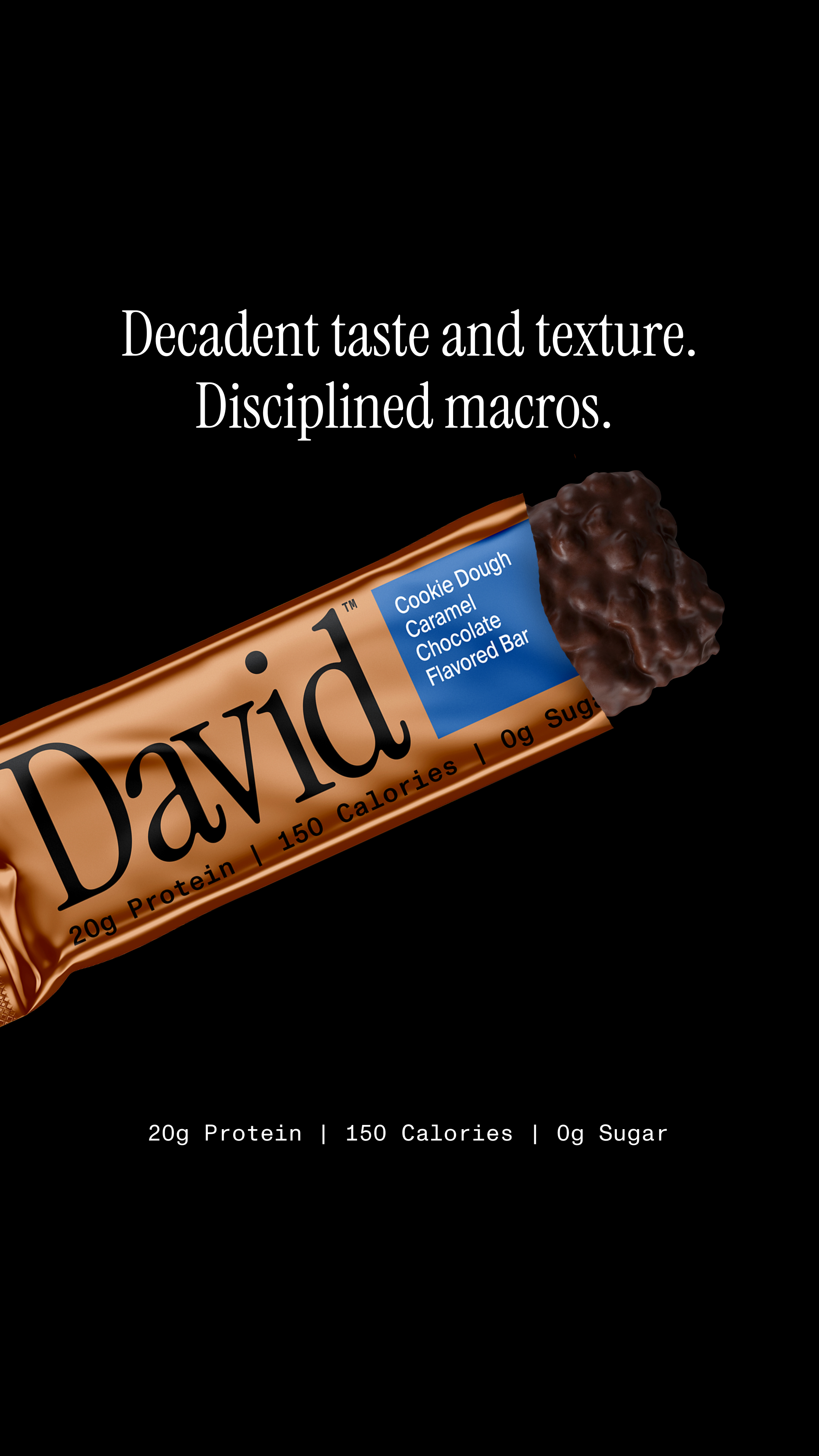 David Protein Facebook ad