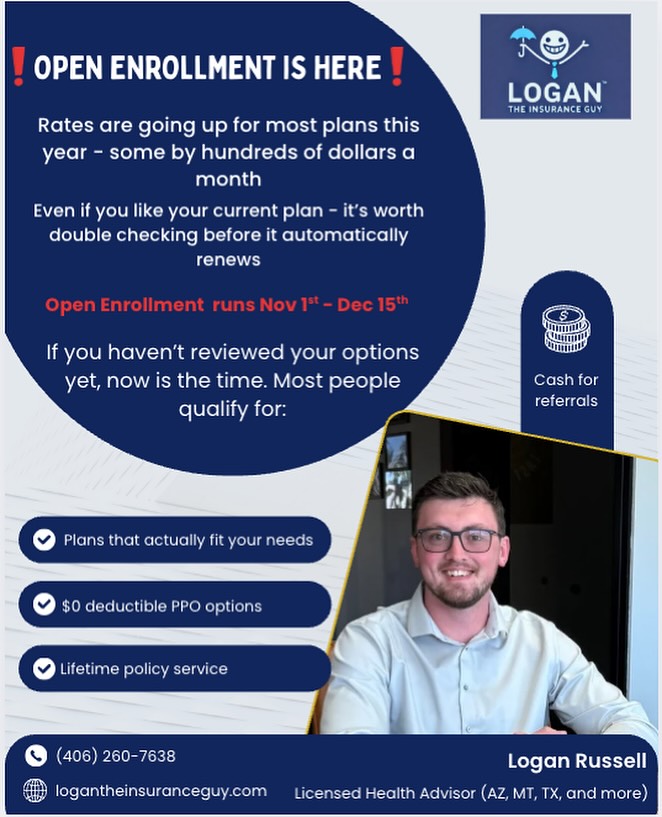 Logan the Insurance Guy Facebook ad