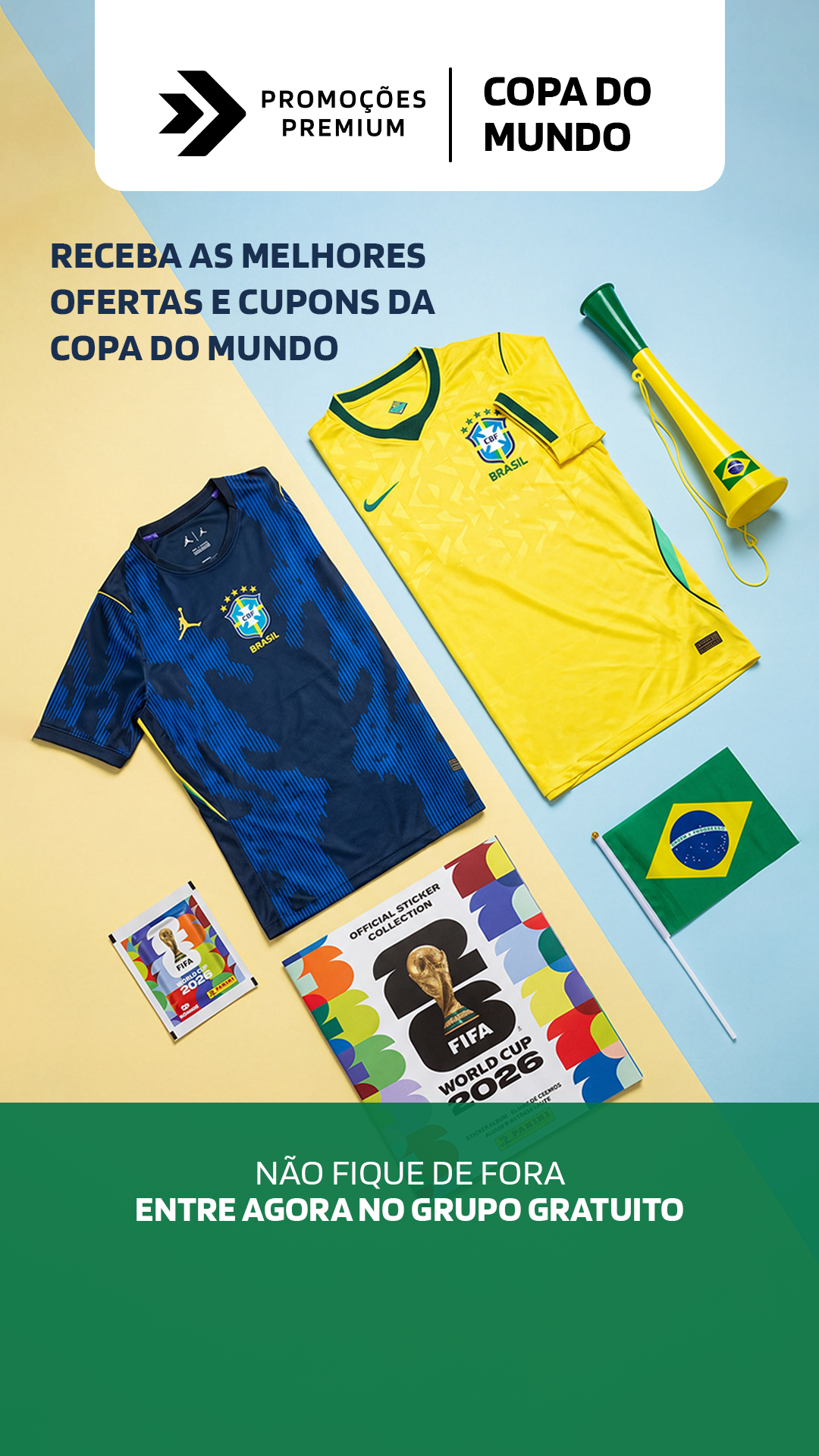 Promoções Premium Facebook ad