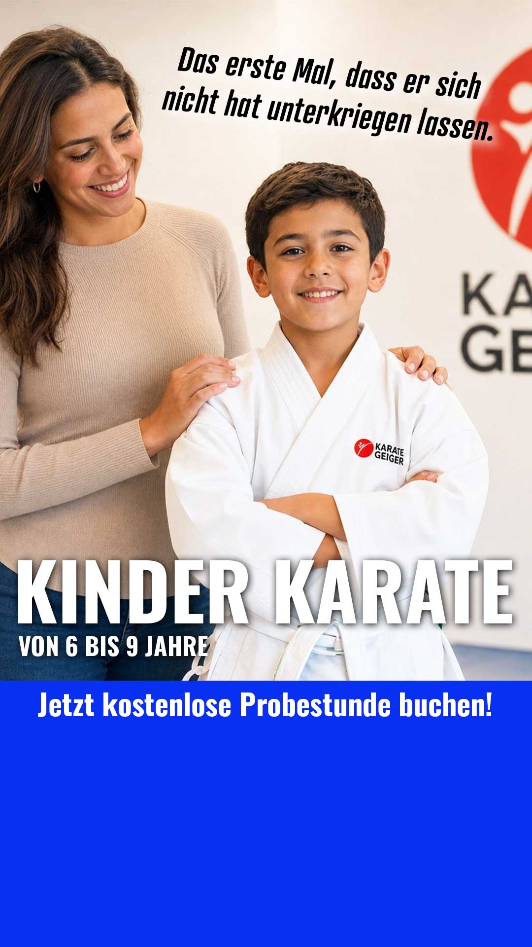Karate Geiger Facebook ad from Jun 2, 2026