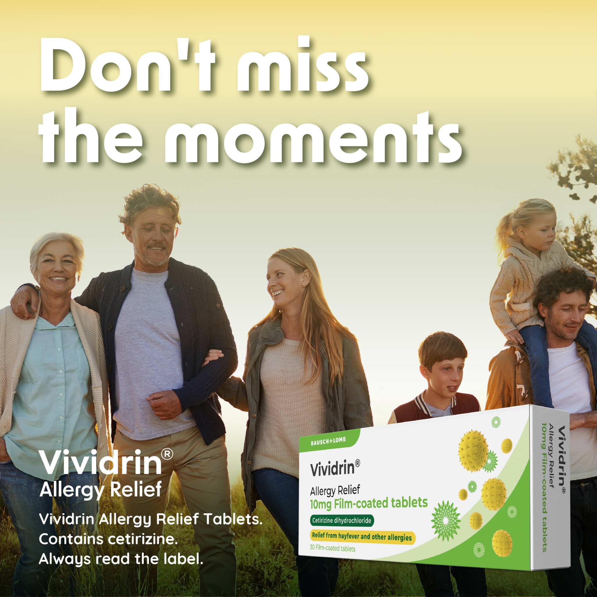 Vividrin Facebook ad