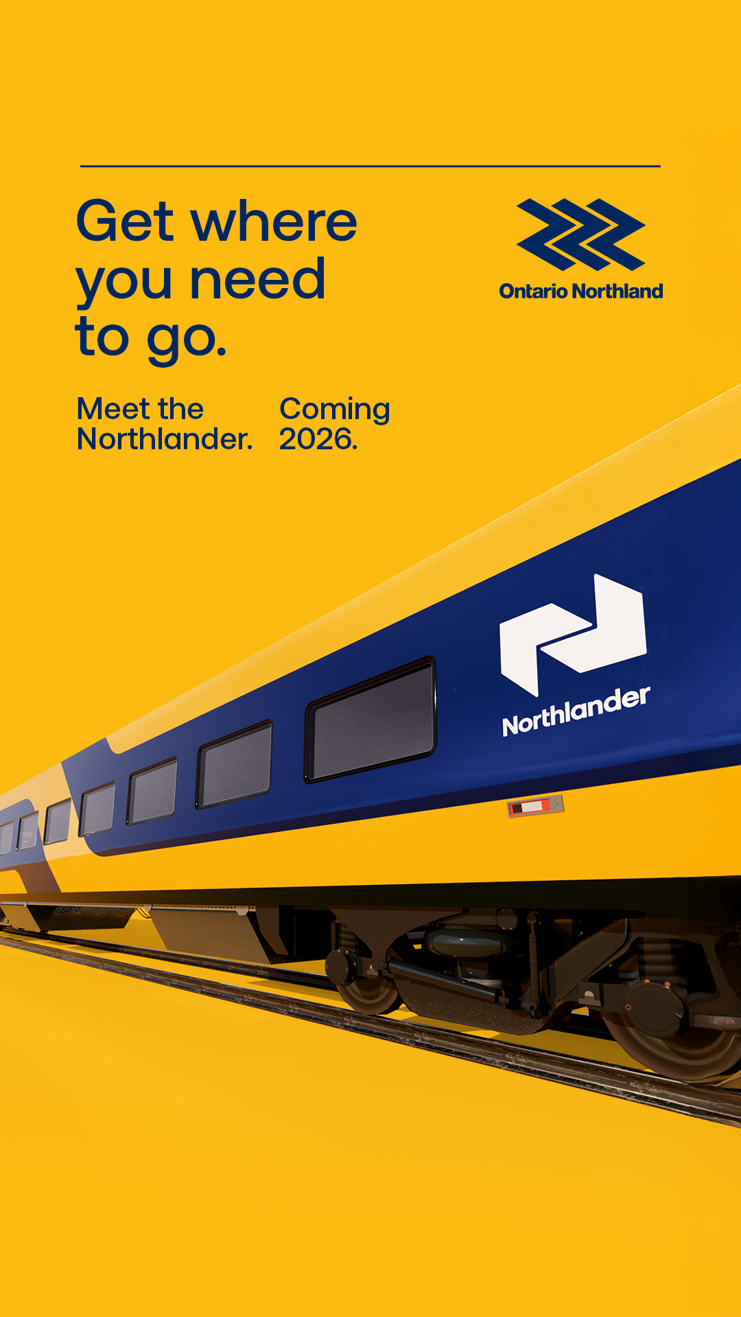 Ontario Northland Facebook ad