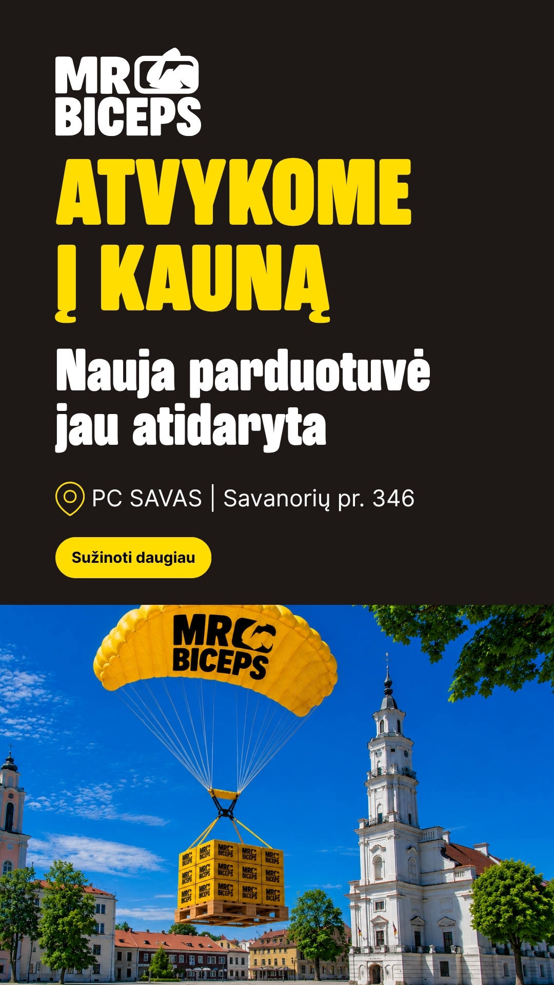 MrBiceps - Maisto Papildai Facebook ad