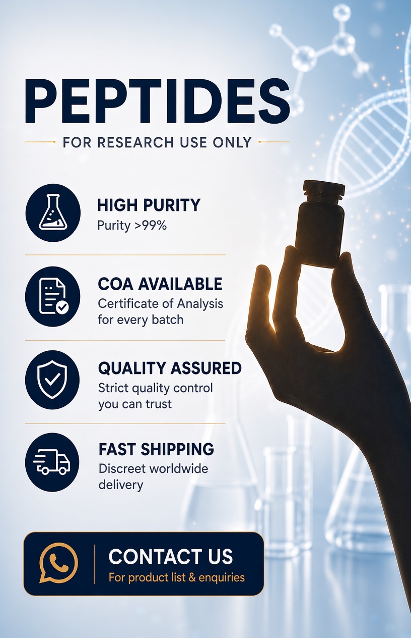 China Peptide Manufacturer Facebook ad: 99% Pure Research Peptides | Australia