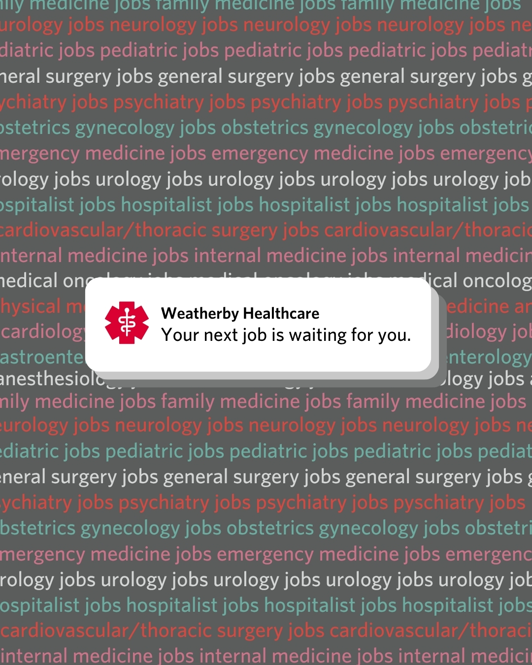 Weatherby Healthcare Facebook ad