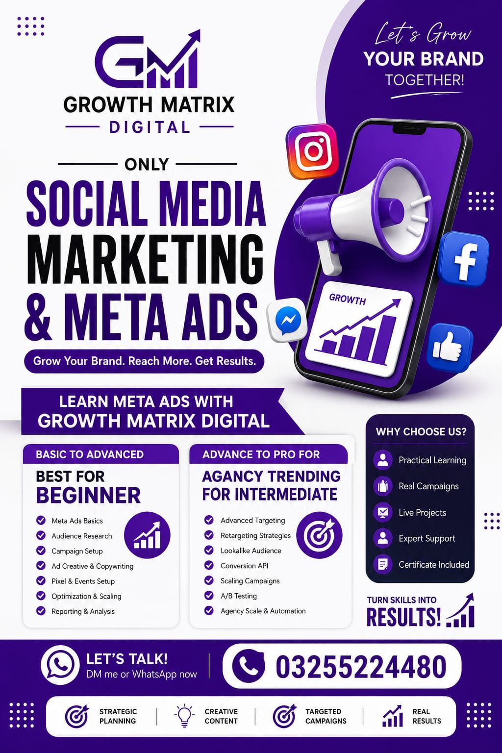 Grow with Abu Khubaib Facebook ad: Ready to learn the skill that businesses are…