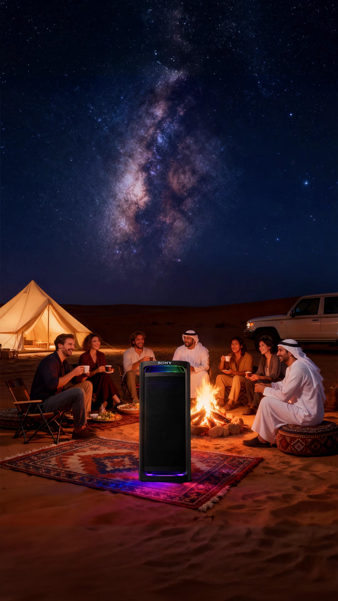 Sony Middle East Facebook ad from Jul 13, 2026