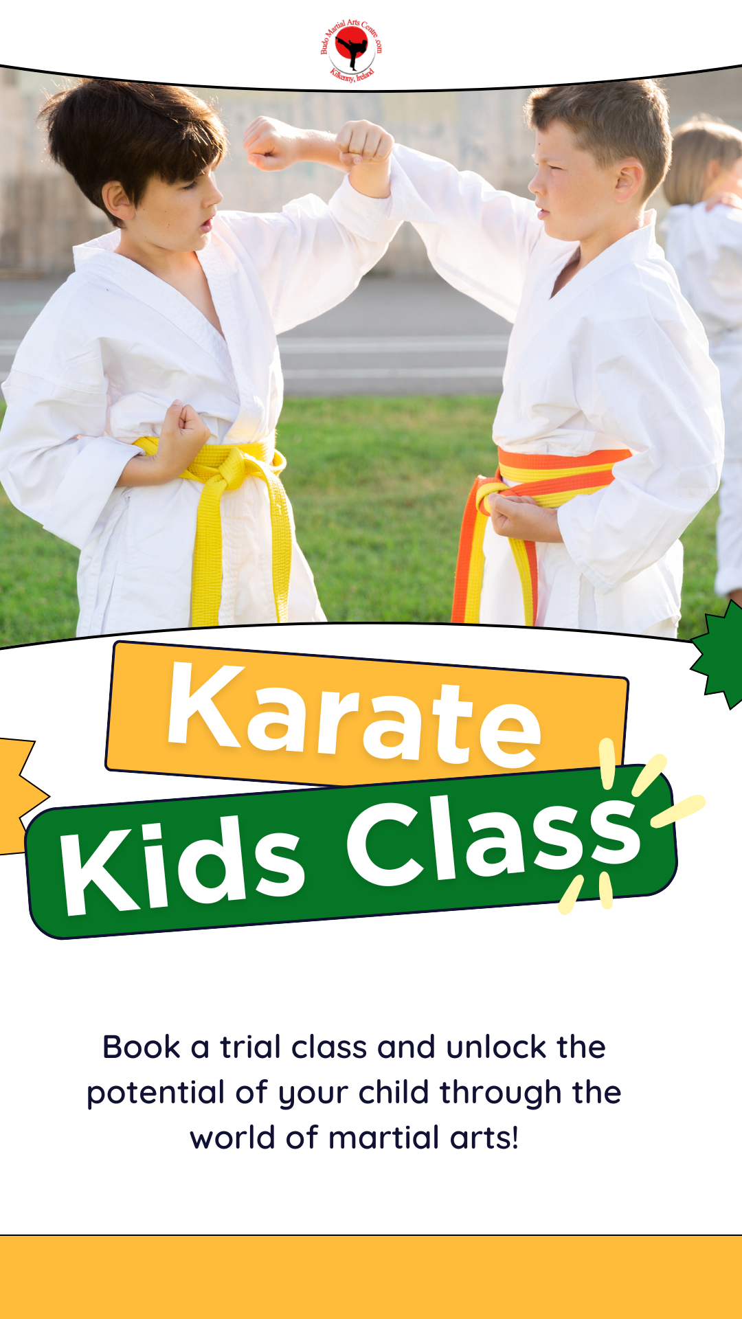 Kilkenny Karate Club Facebook ad from Mar 10, 2026
