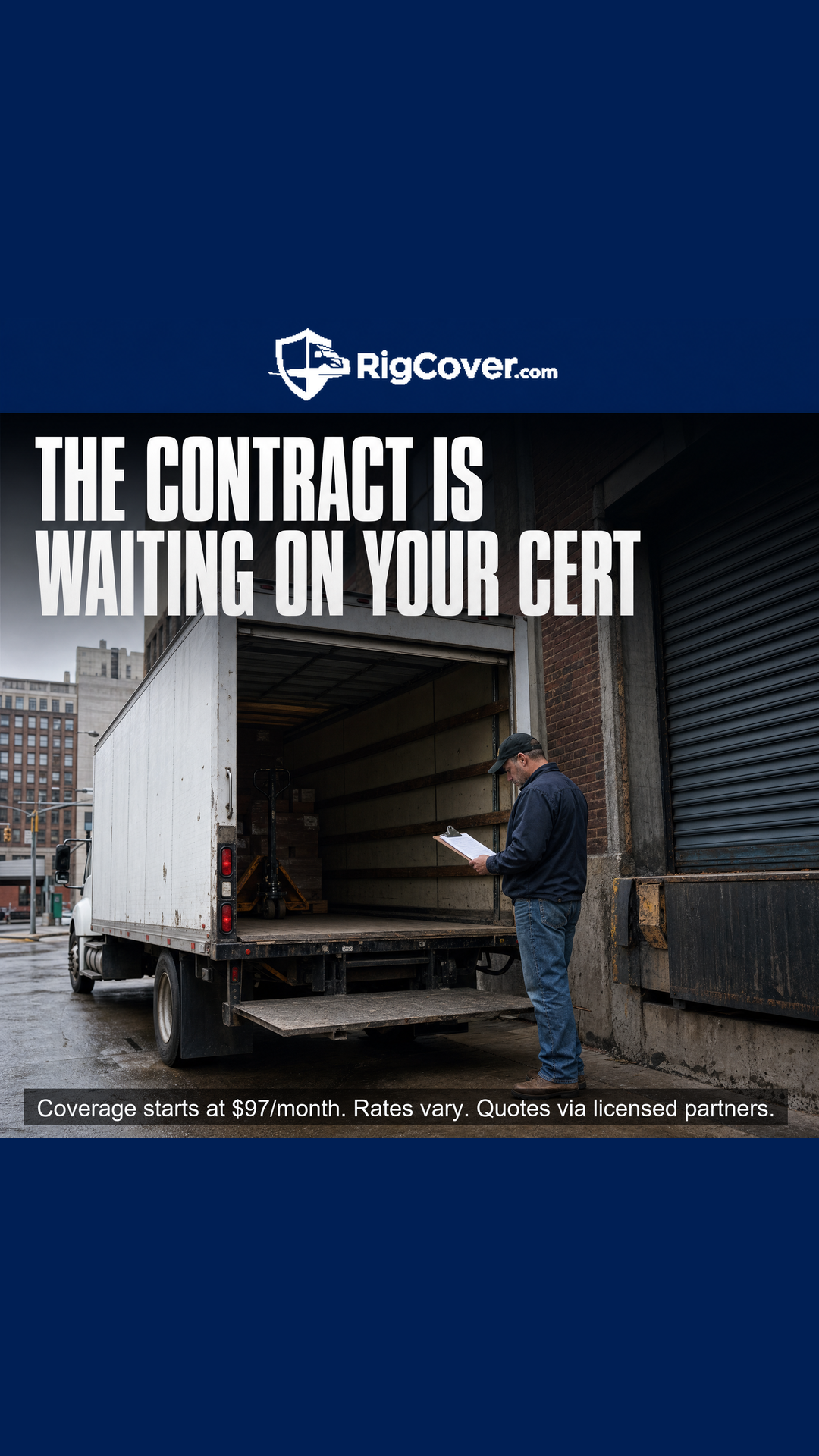 RigCover.com Facebook ad