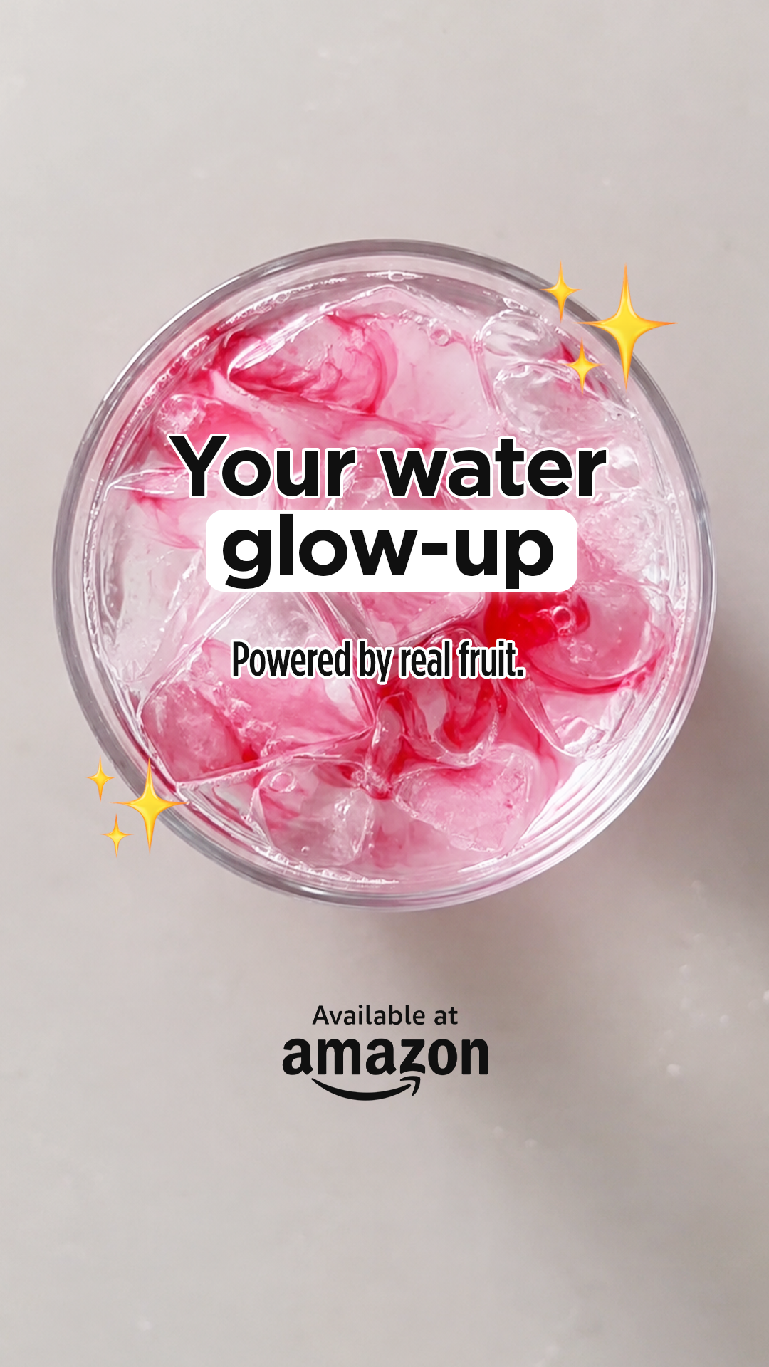 Stur Natural Water Enhancers Facebook ad: 0 Calories & 0 Sugar