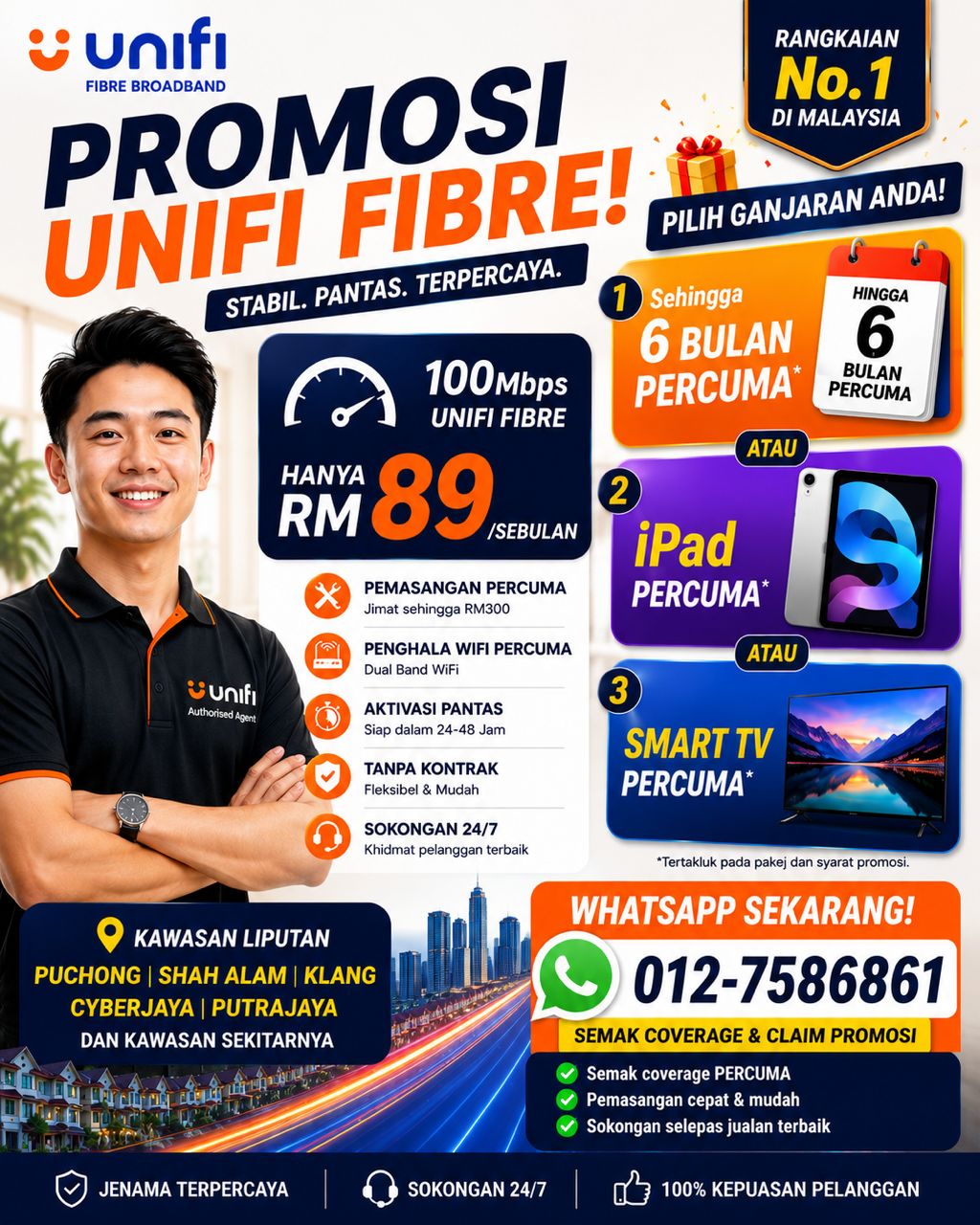 Unifi Malaysia Facebook ad from Jun 8, 2026
