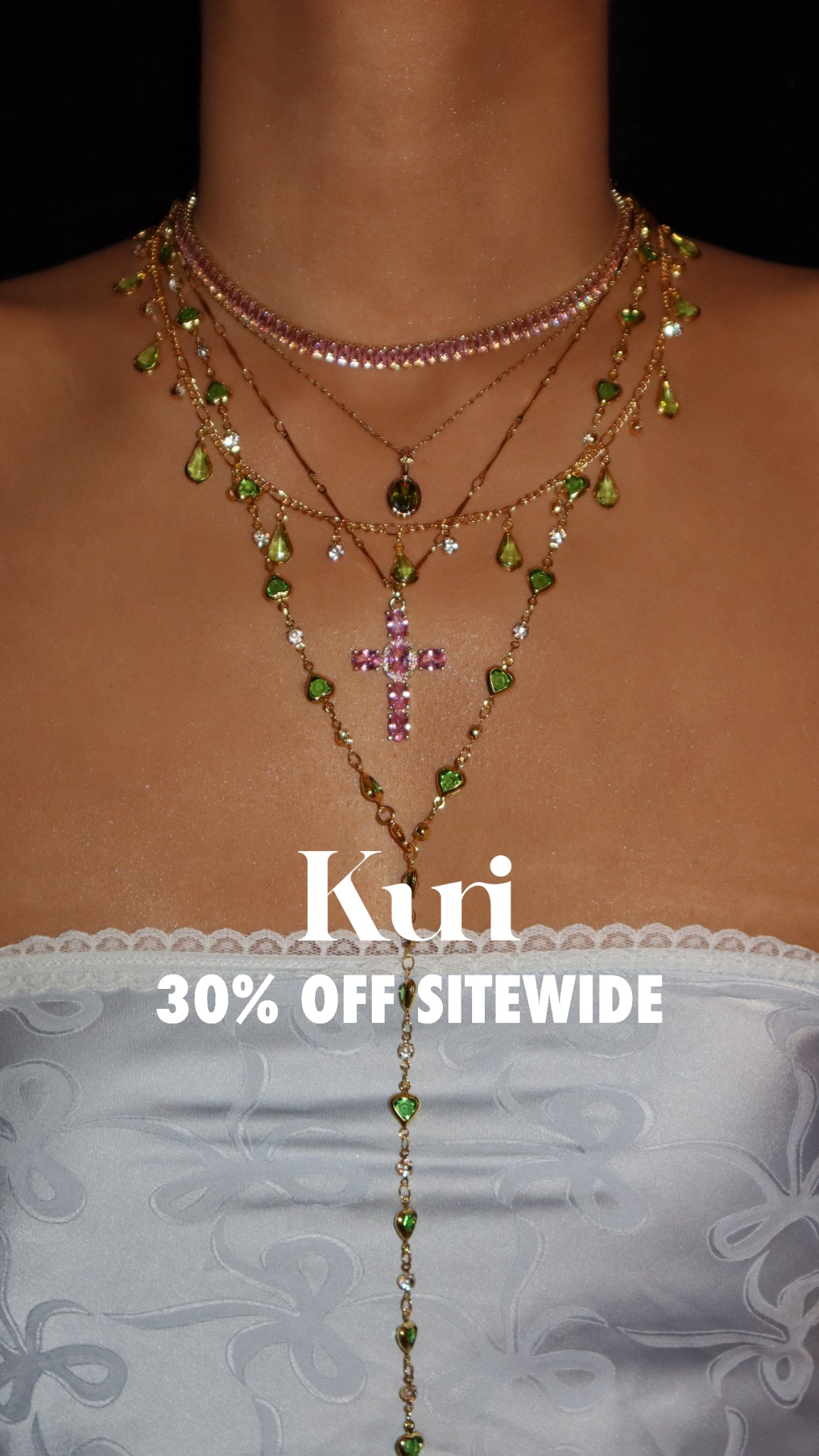 Kuri jewelry Facebook ad