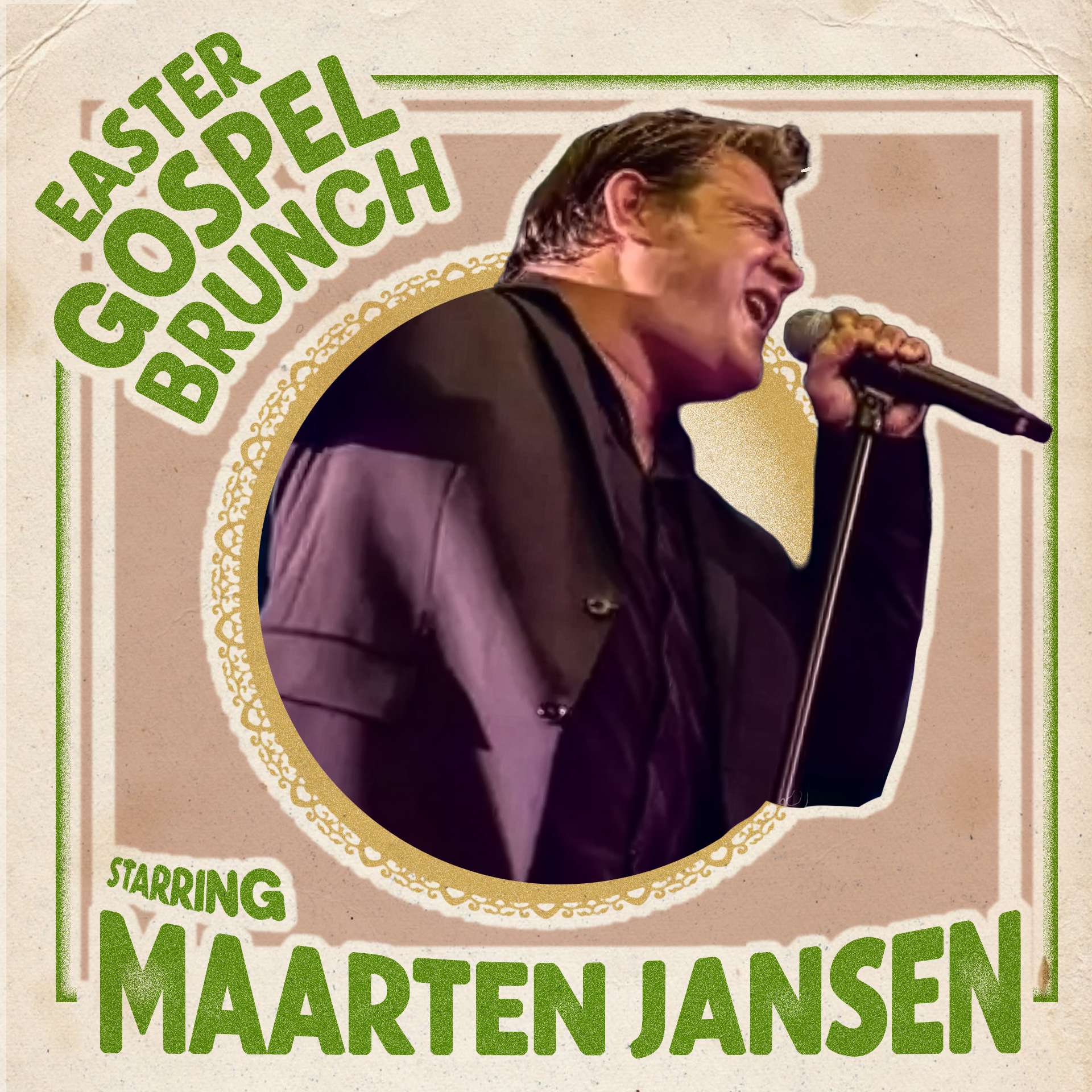 Memphis Mansion Randers Facebook ad: Påske Gospel Brunch