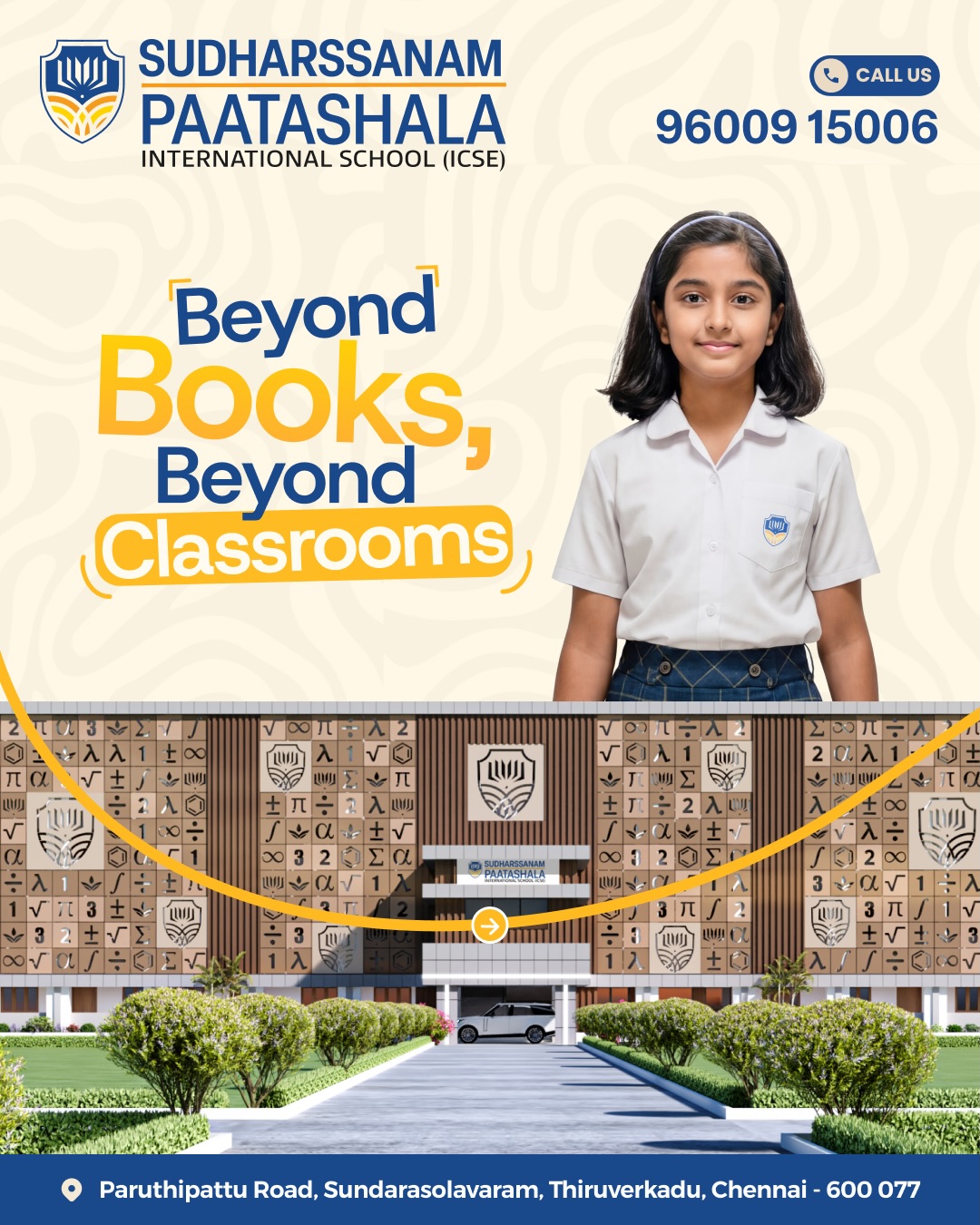 Sudharssanam Paatashala Facebook ad: Looking for a school that focuses on thinking…