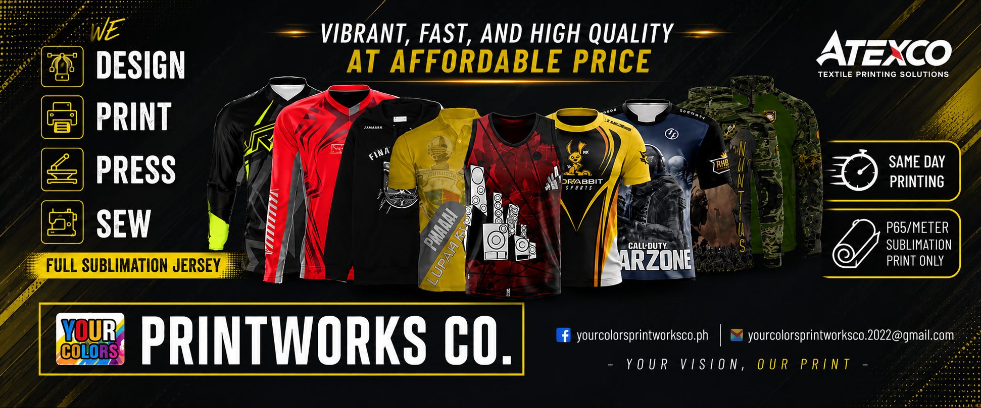 Kaloy Morz Facebook ad: SUBLI-JERSEY STARTS @₱280