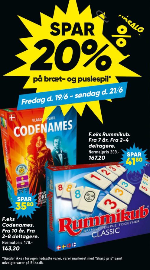 Bilka Facebook ad