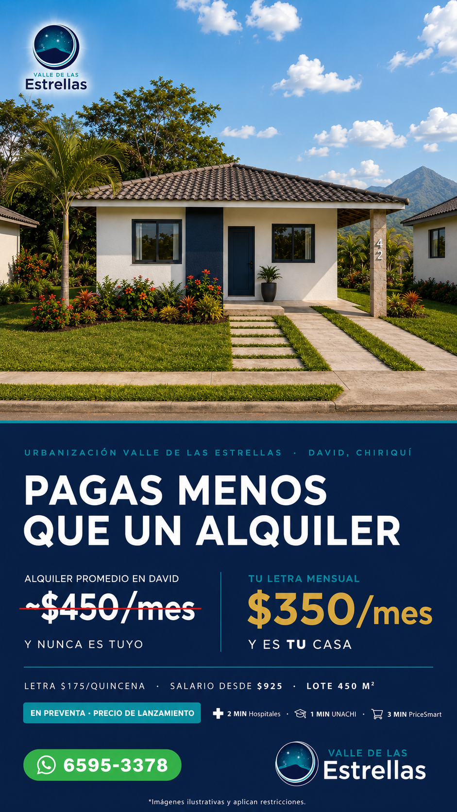 Grupo Alpen Facebook ad: Pagas menos que un alquiler