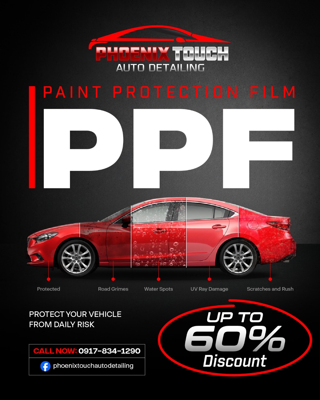 Phoenix Touch Auto Detailing Facebook ad