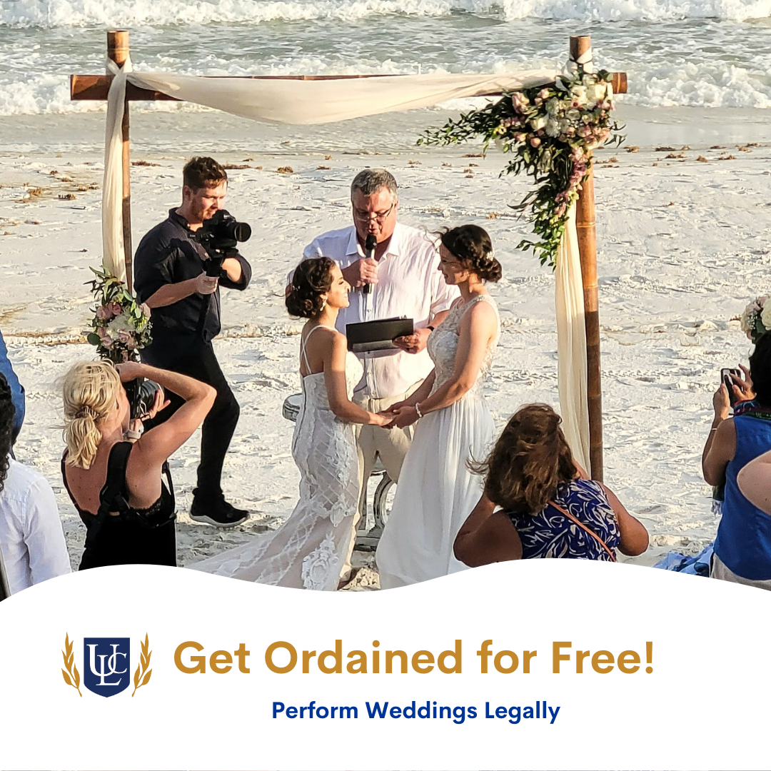 Universal Life Church Ministries Facebook ad
