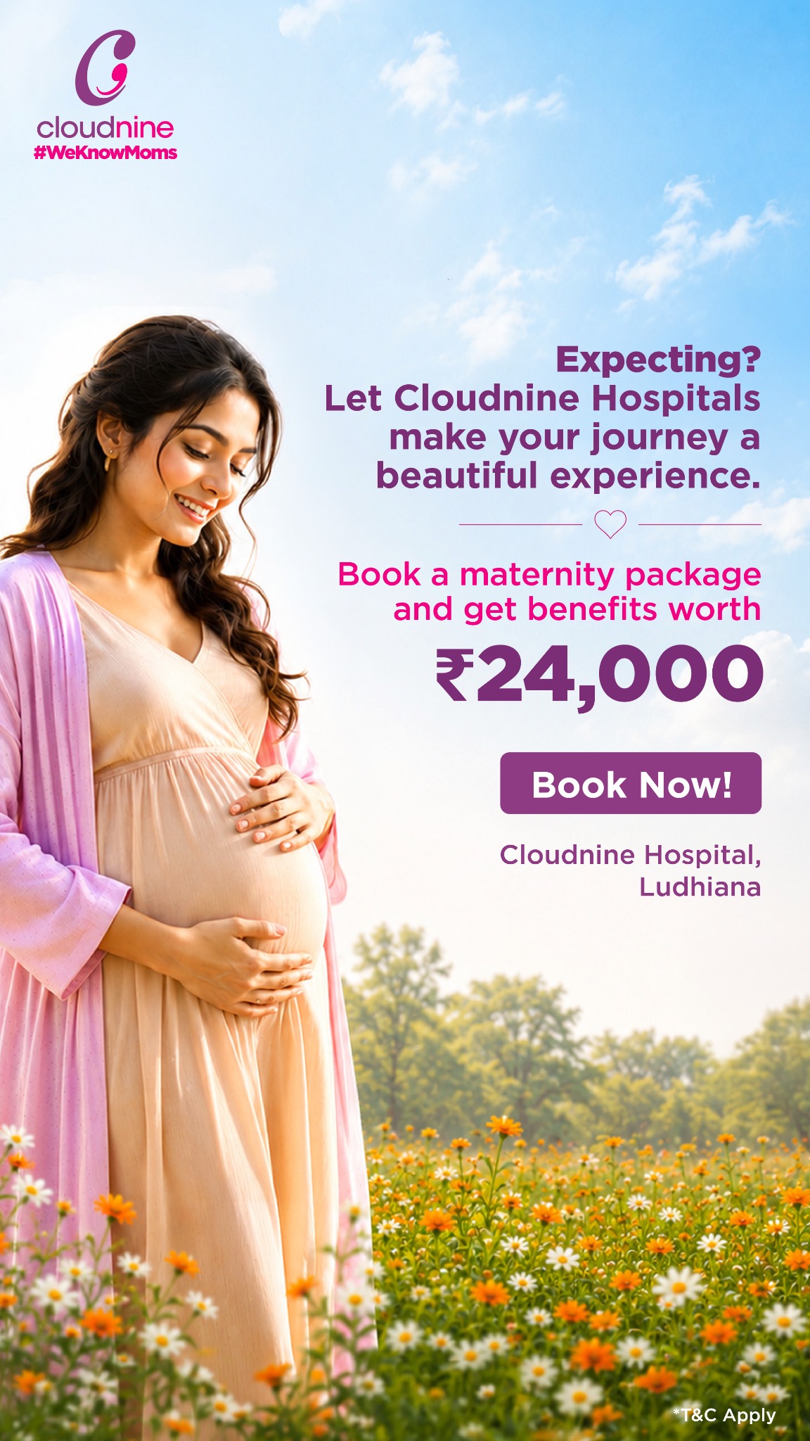 Cloudnine Hospital - Ludhiana Facebook ad from Jul 31, 2026