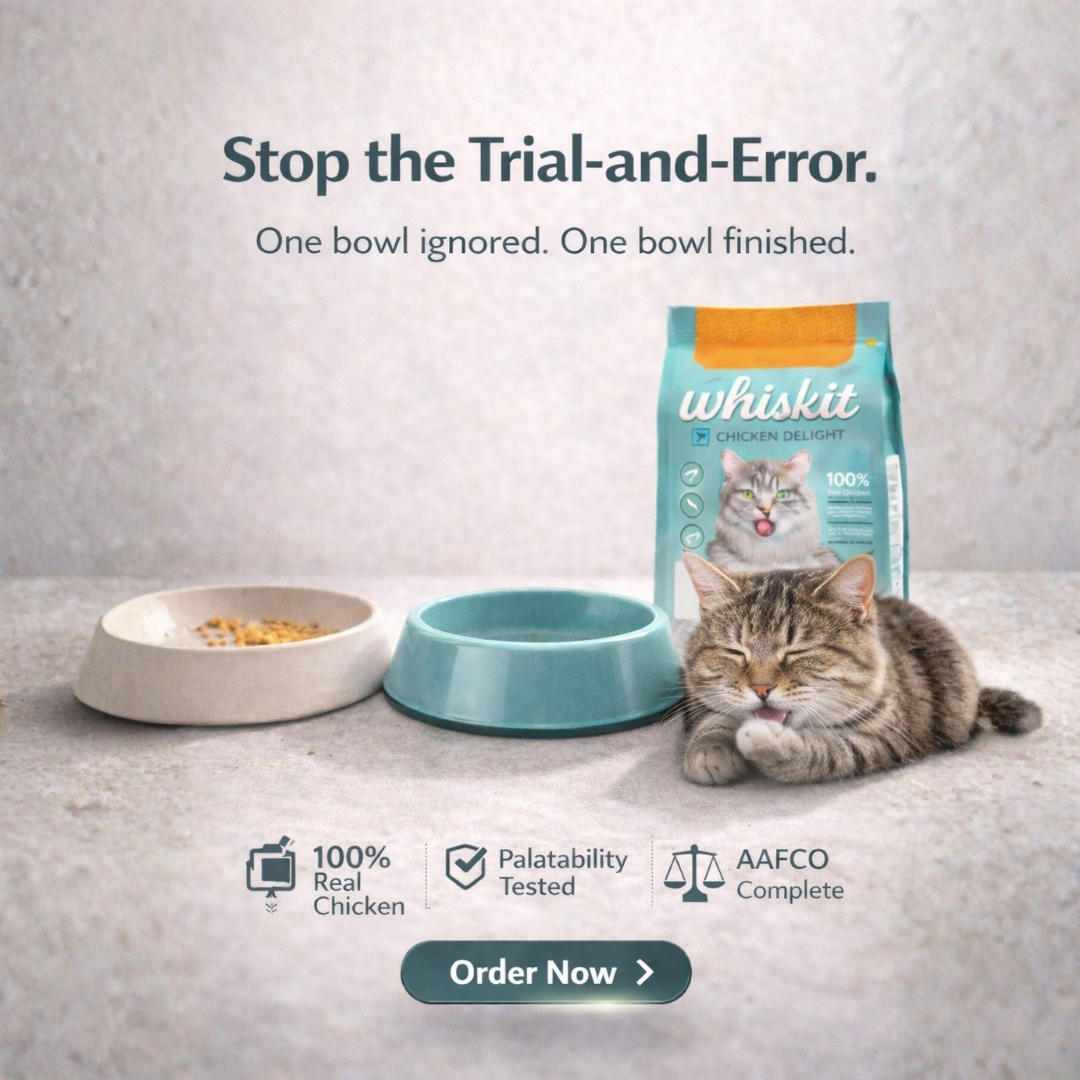 Whiskit Pet Food Facebook ad