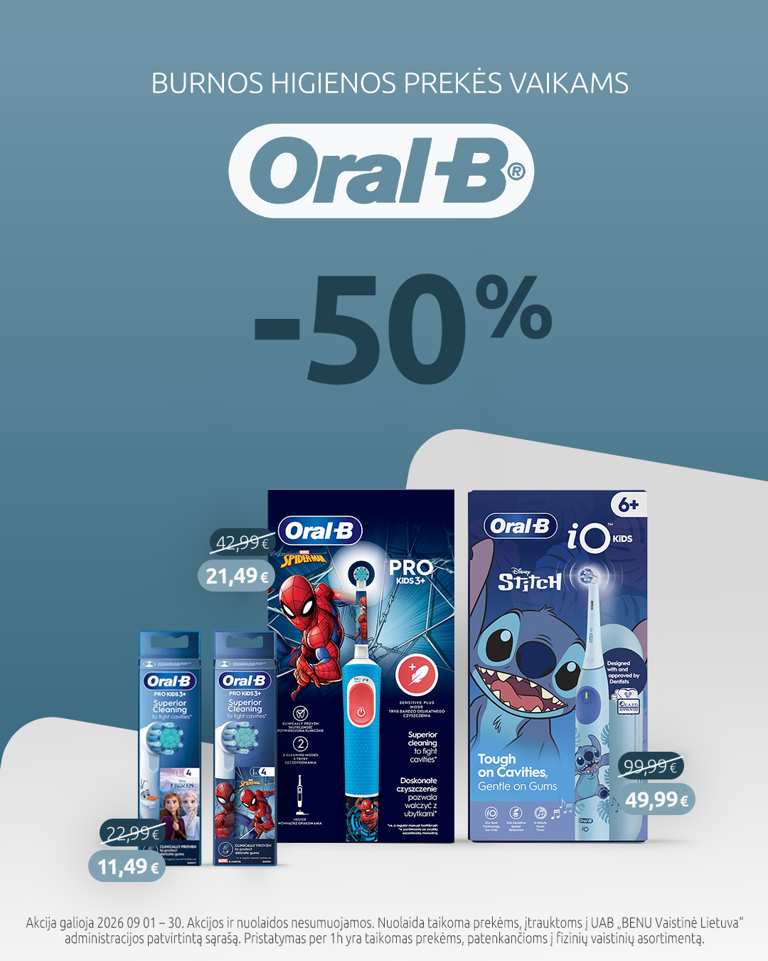 BENU Vaistinė Facebook ad: Apsipirk benu.lt