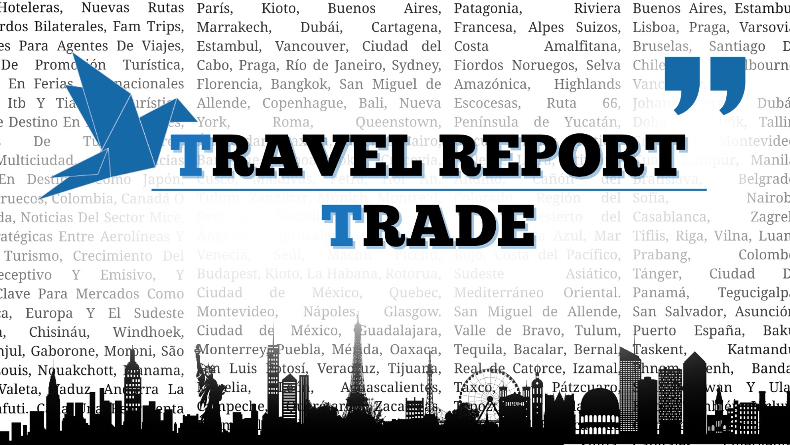 Travel Report Trade Facebook ad: La Guía de viajes del agente de viajes.