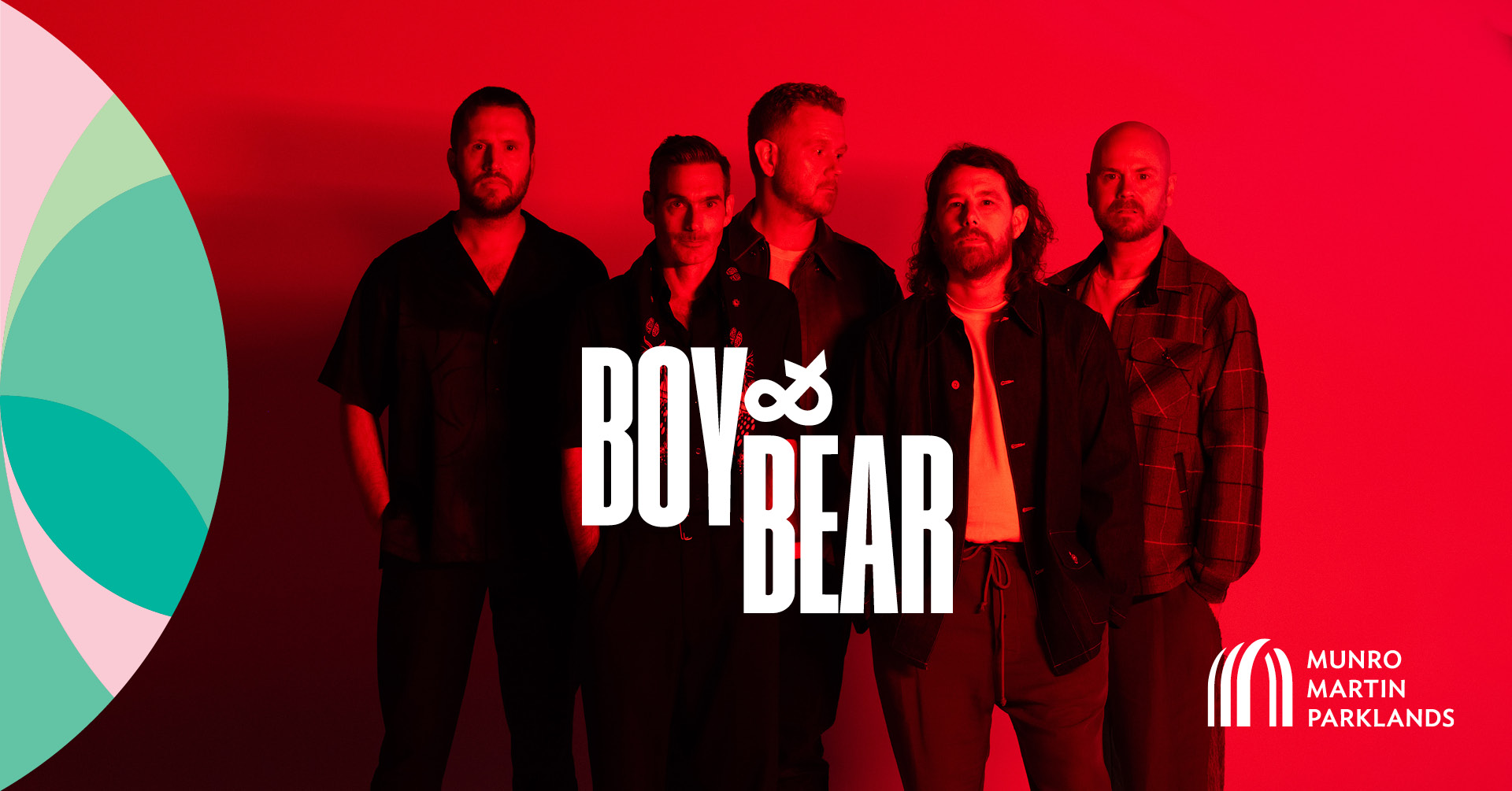 Munro Martin Parklands Facebook ad: Boy & Bear || Munro Martin Parklands