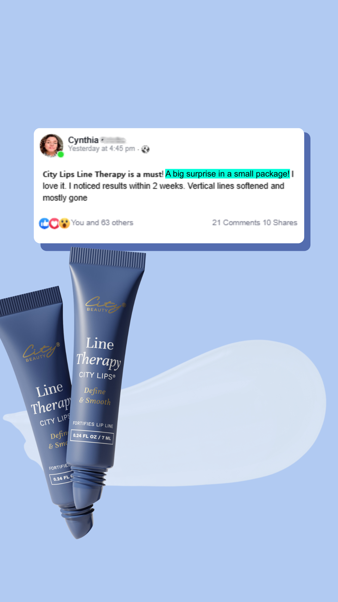 City Beauty Facebook ad
