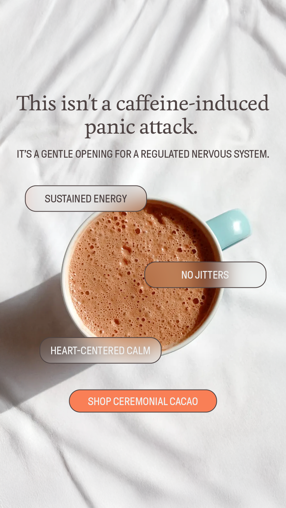 Ora Cacao Facebook ad