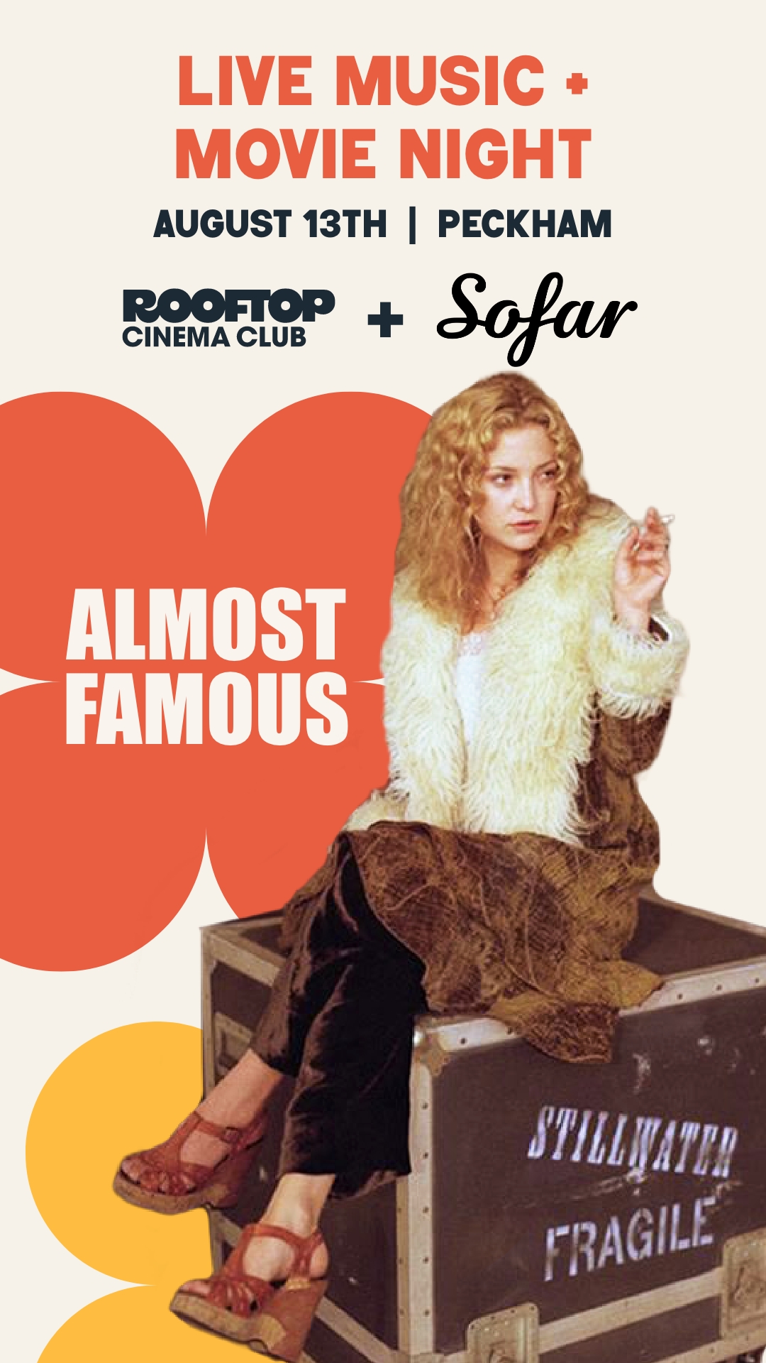 Rooftop Cinema Club UK Facebook ad from Jun 22, 2026