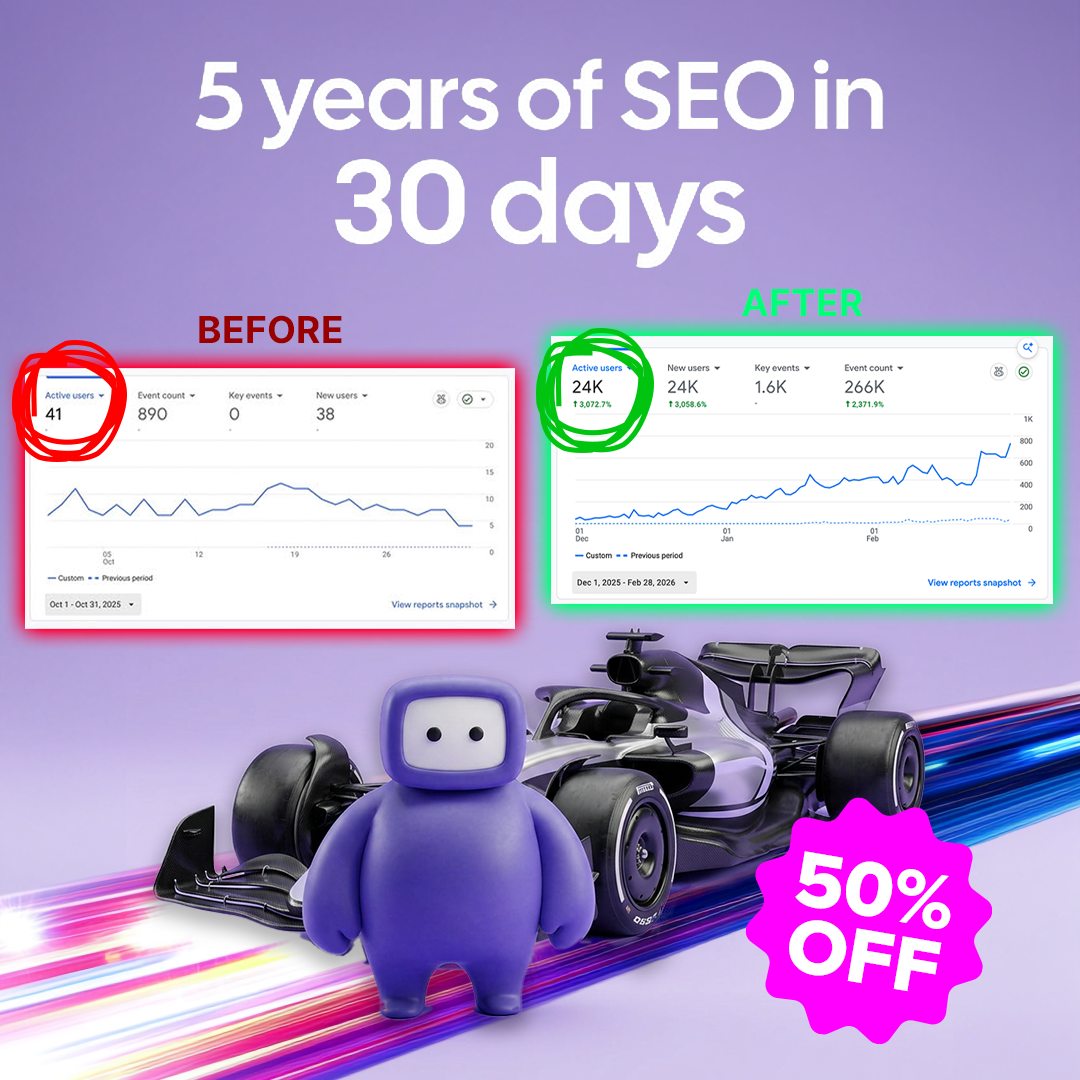 Soro SEO Facebook ad: Rank #1 on Google