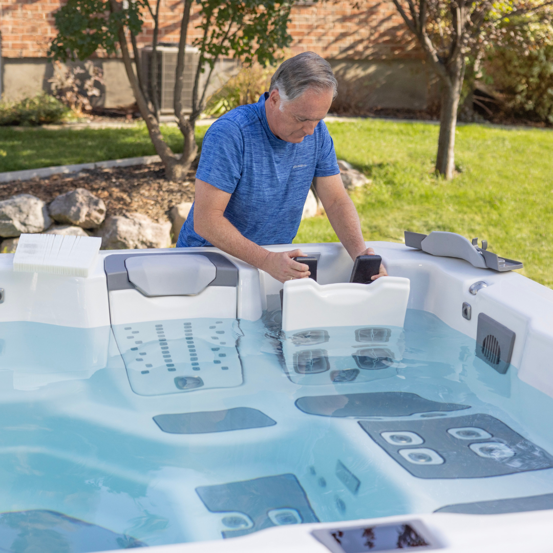 Bullfrog Spas Facebook ad: With Bullfrog Spas, you don’t have to choose…