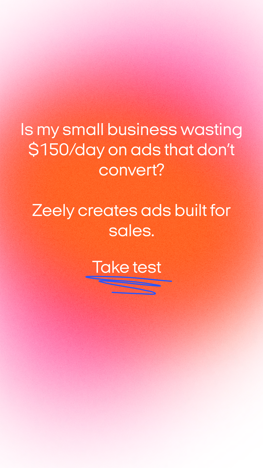 Zeely Facebook ad