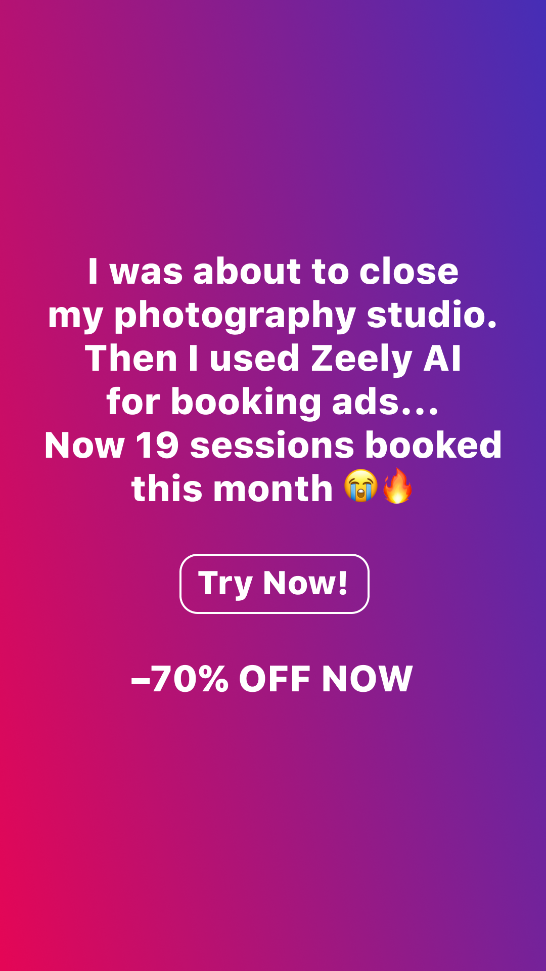 Zeely Facebook ad