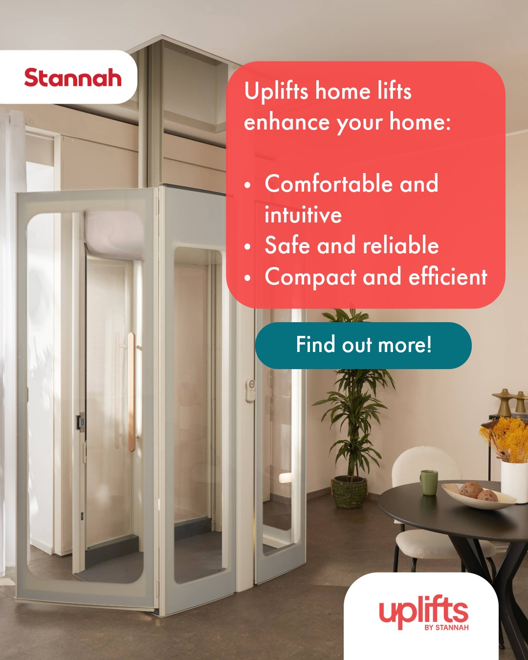 Uplifts Homelifts North America Facebook ad