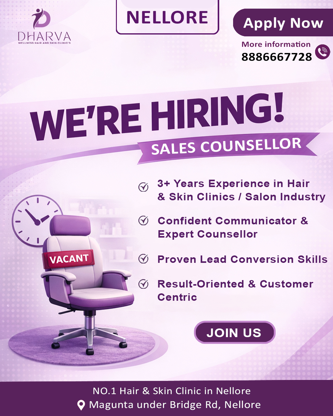 Dharva Wellness Hair And Skin Clinics Facebook ad