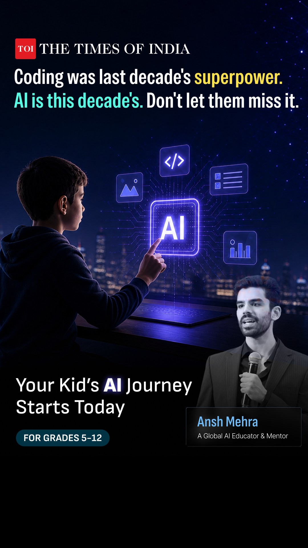 The Economic Times Facebook ad