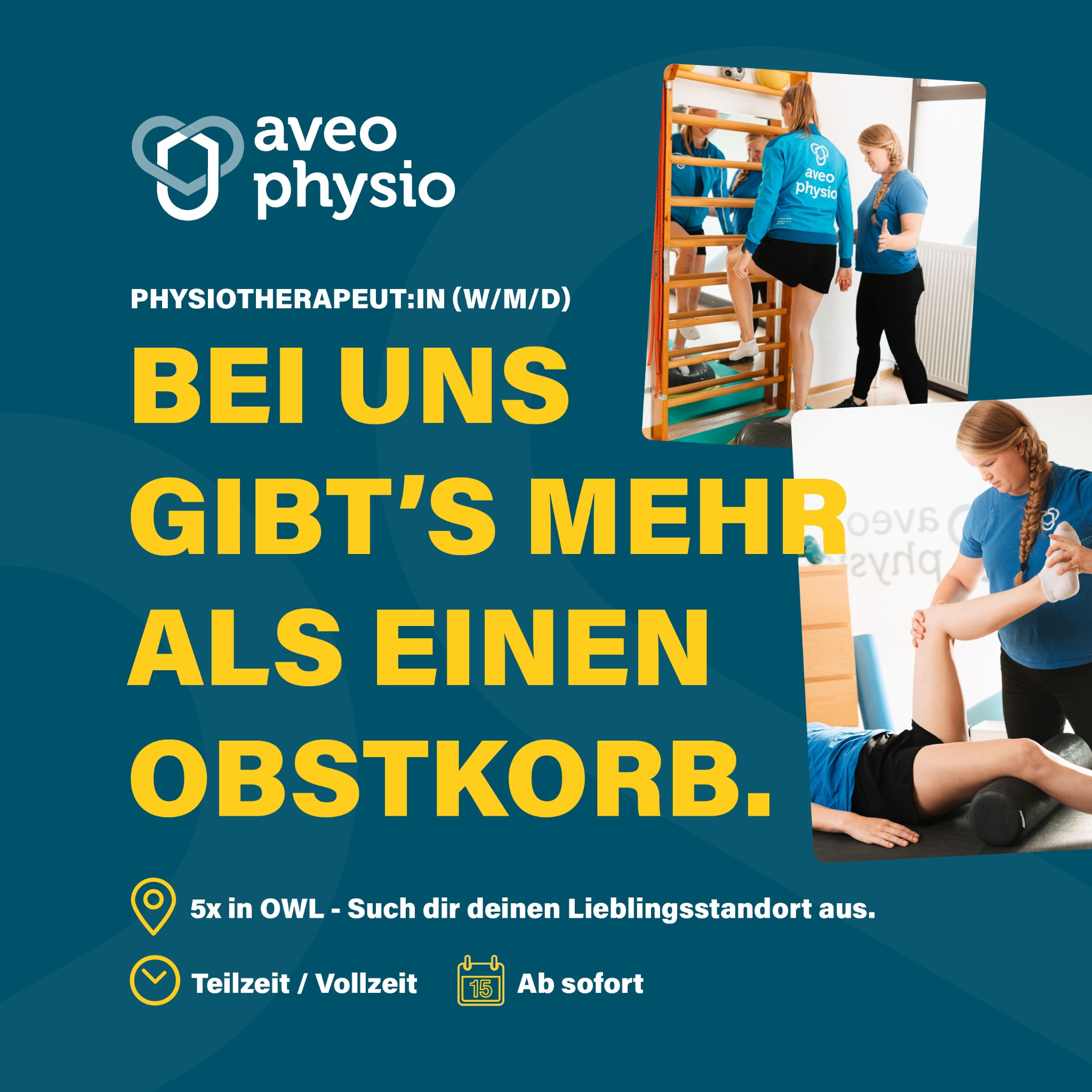AVEO Physio Facebook ad