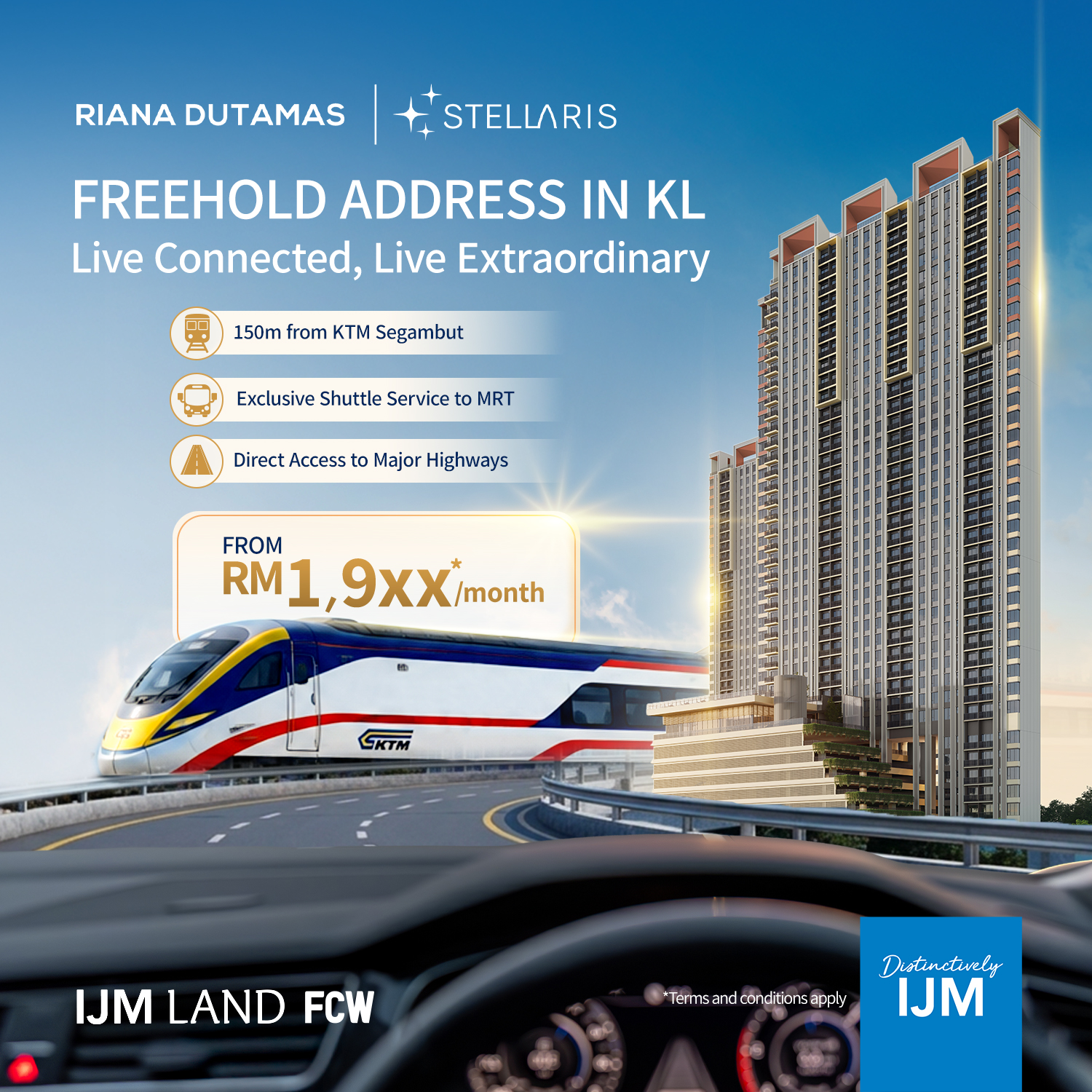 PropertyGuru.com.my Facebook ad: Only from RM1,9xx*/ Monthly