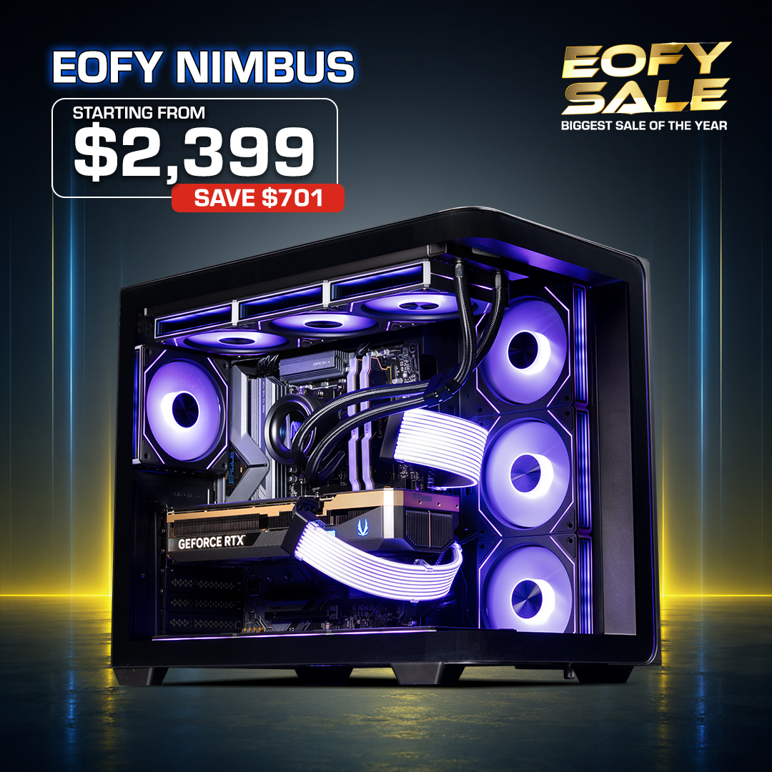 AFTERSHOCK PC Australia Facebook ad