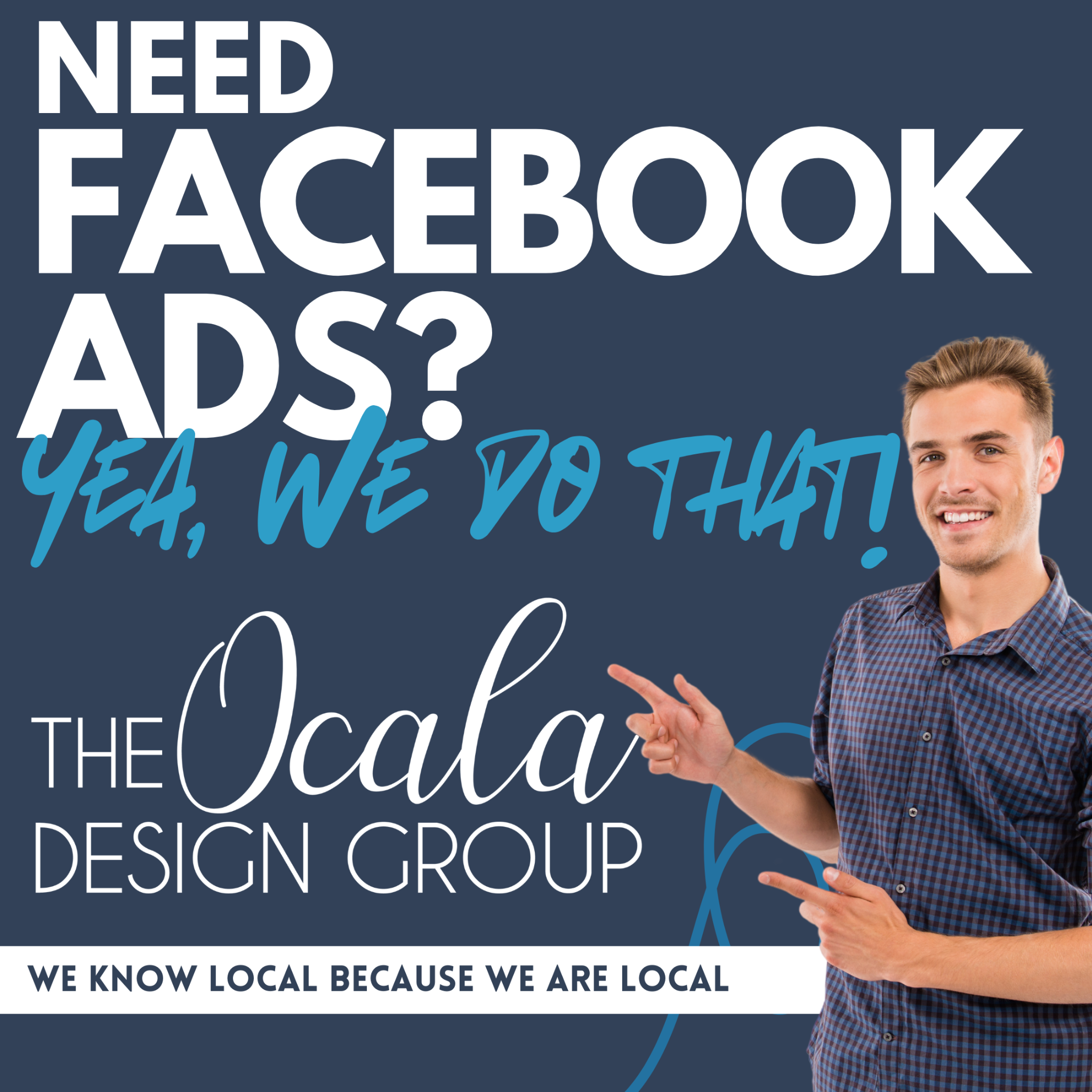 The Ocala Design Group Facebook ad: Let's Chat - FREE Consultation!