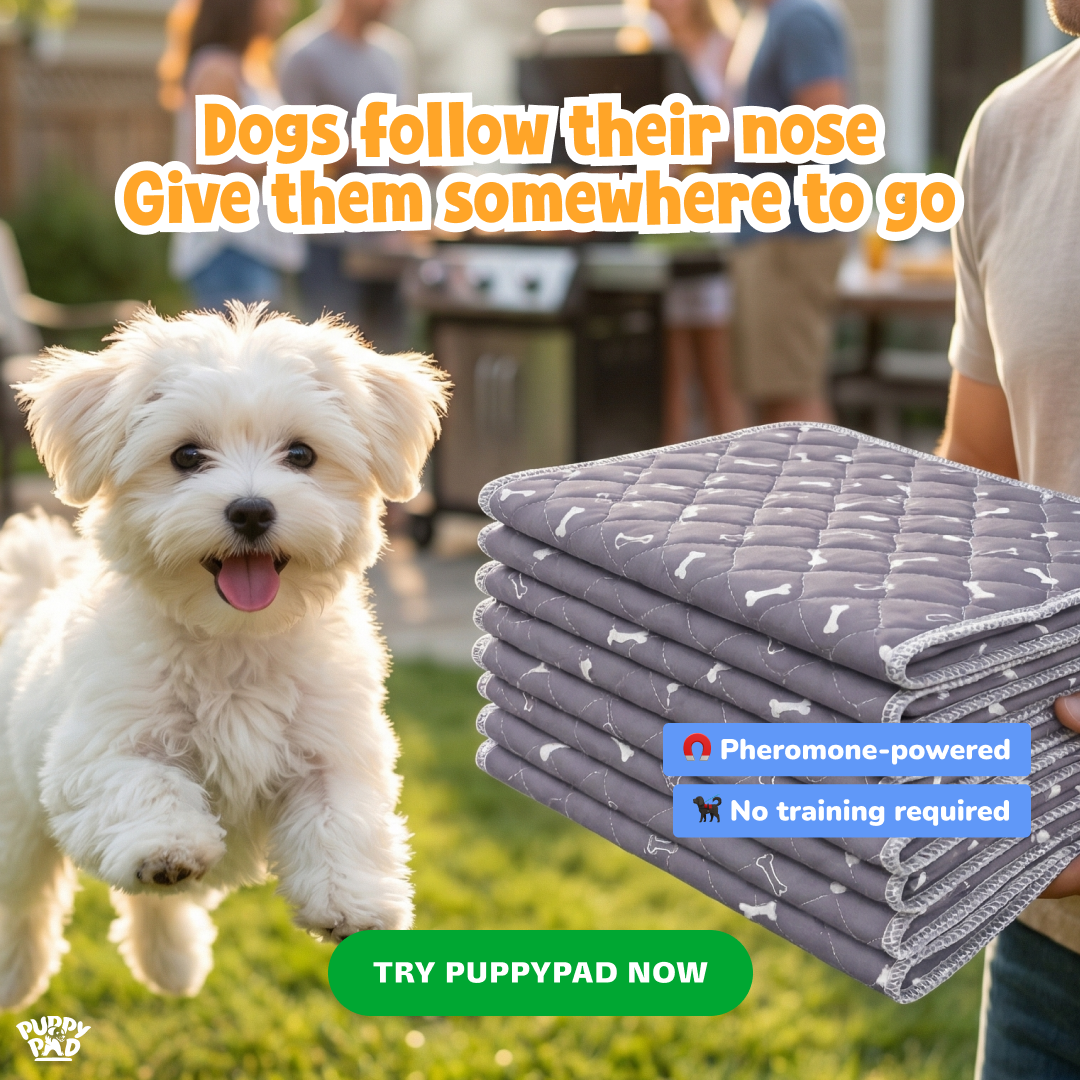 PuppyPad Facebook ad