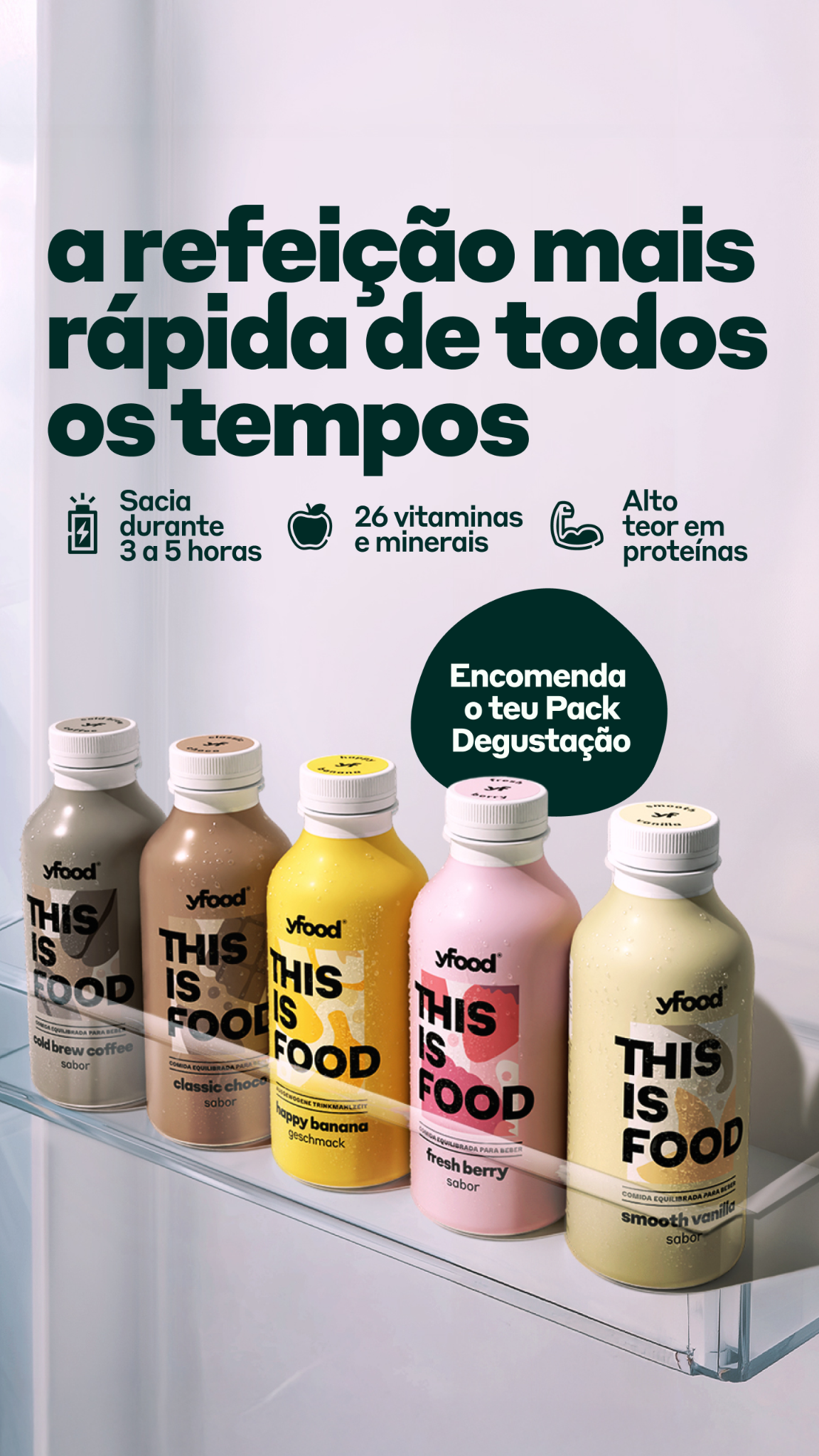 yfood Facebook ad from Mar 30, 2026