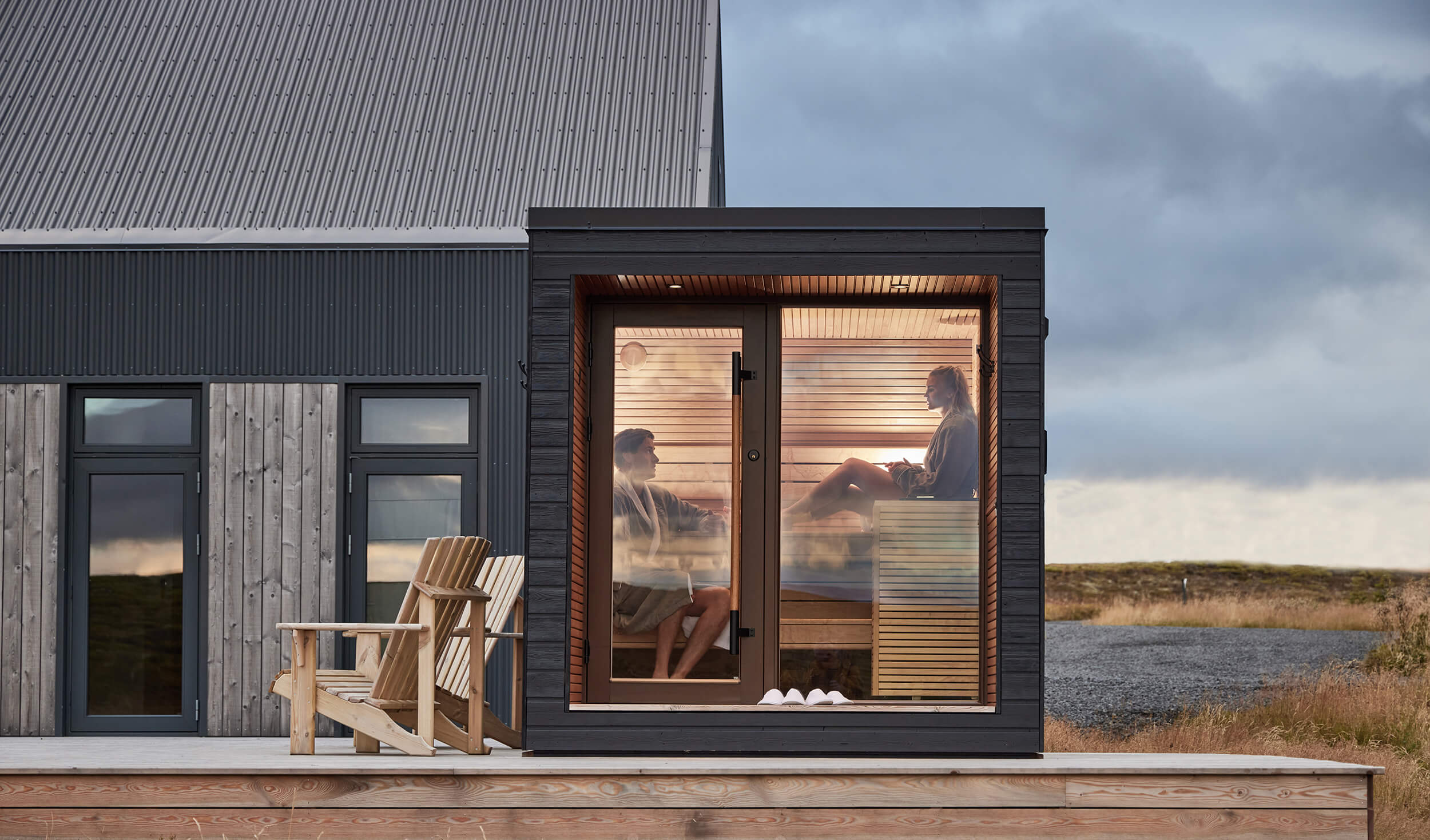Auroom Wellness Facebook ad: 7 sauna rituals for body and mind, Auroom Wellness