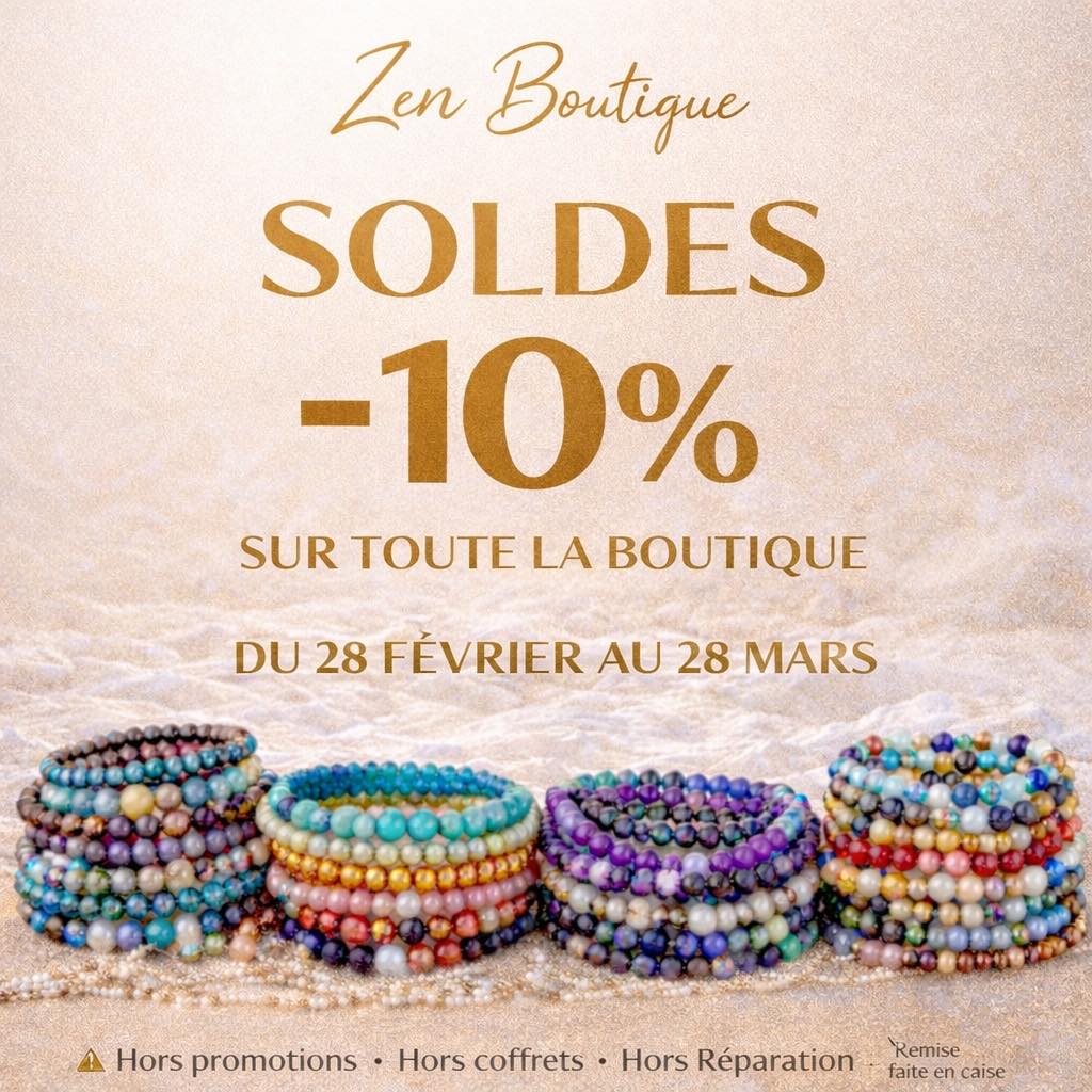 Zen Boutique Facebook ad: ZEN BOUTIQUE, SOLDES