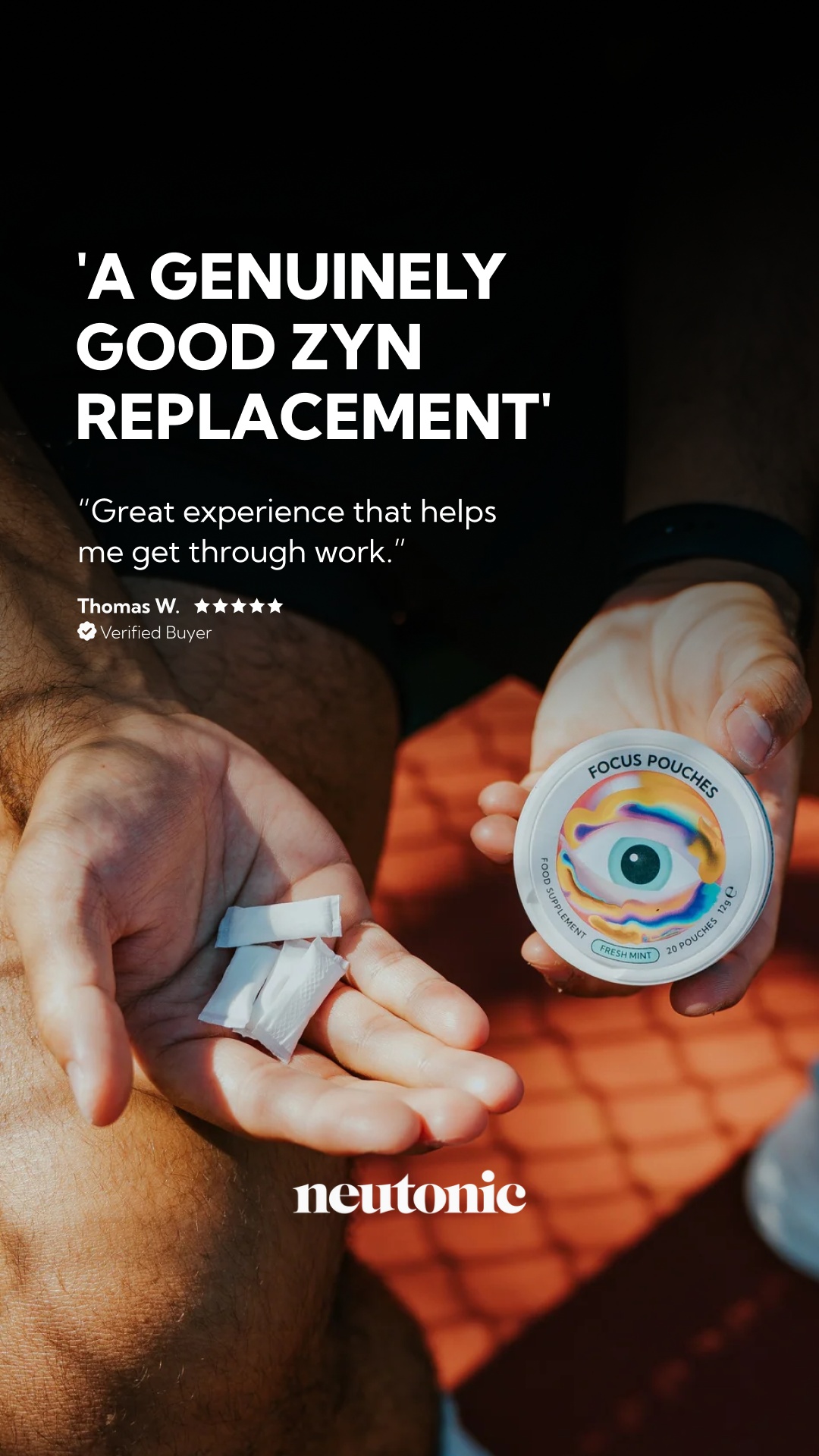 Neutonic Facebook ad: There’s a better way to focus.