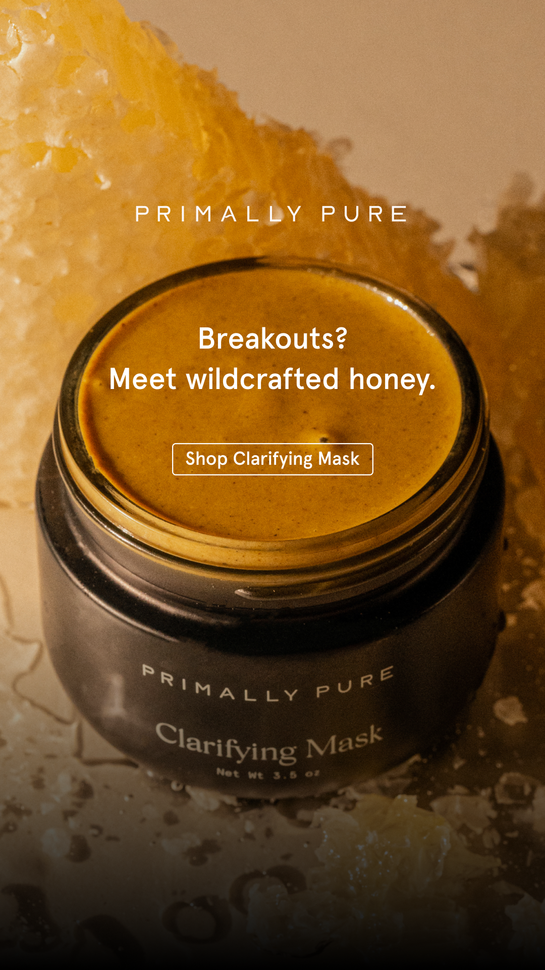 Primally Pure Skincare Facebook ad