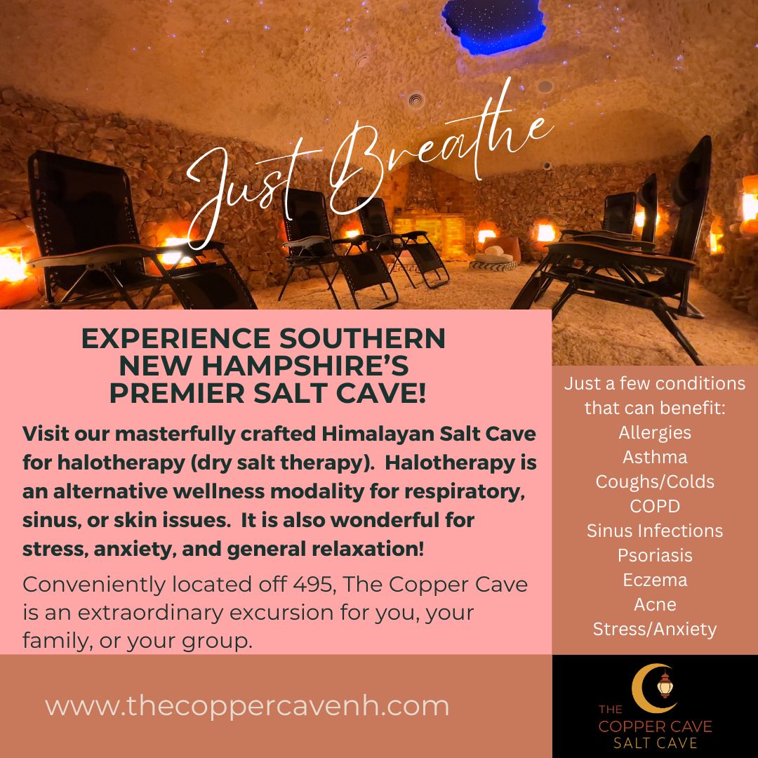 The Copper Cave Facebook ad: The Copper Cave Salt Cave