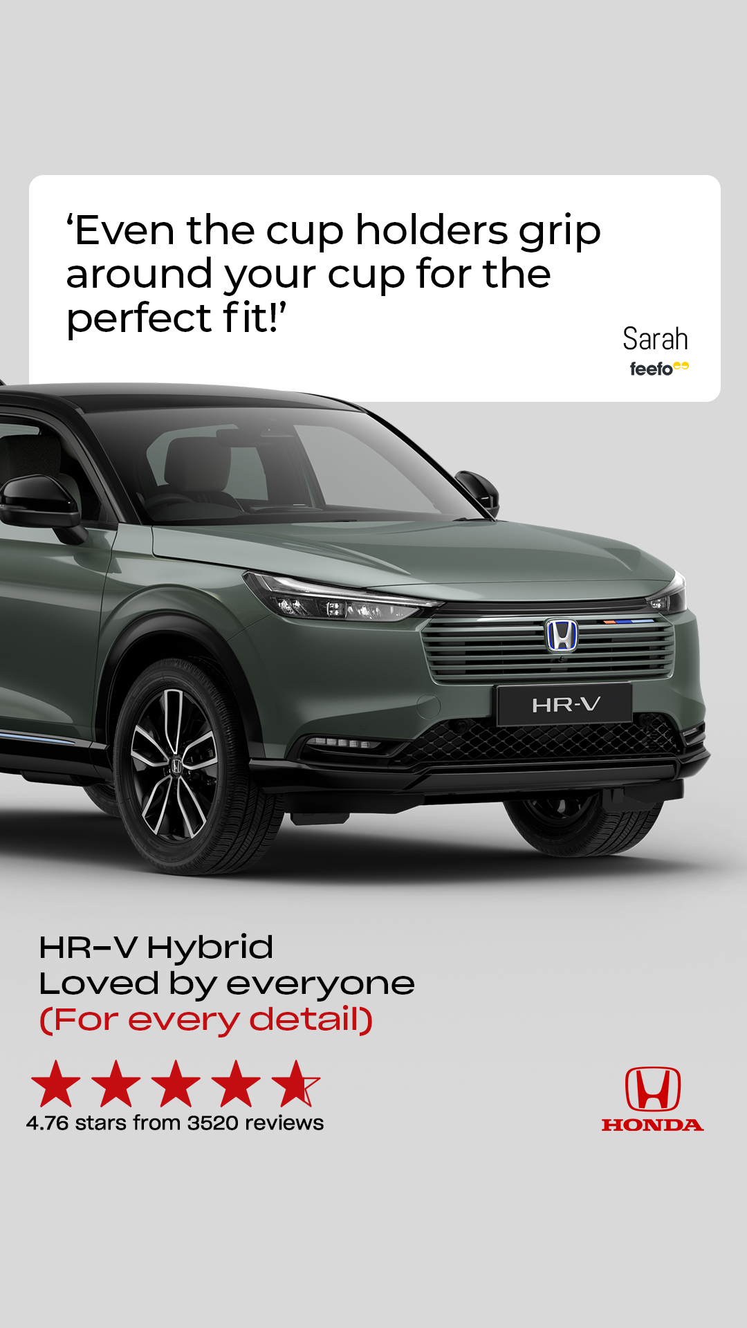 Honda UK Facebook ad